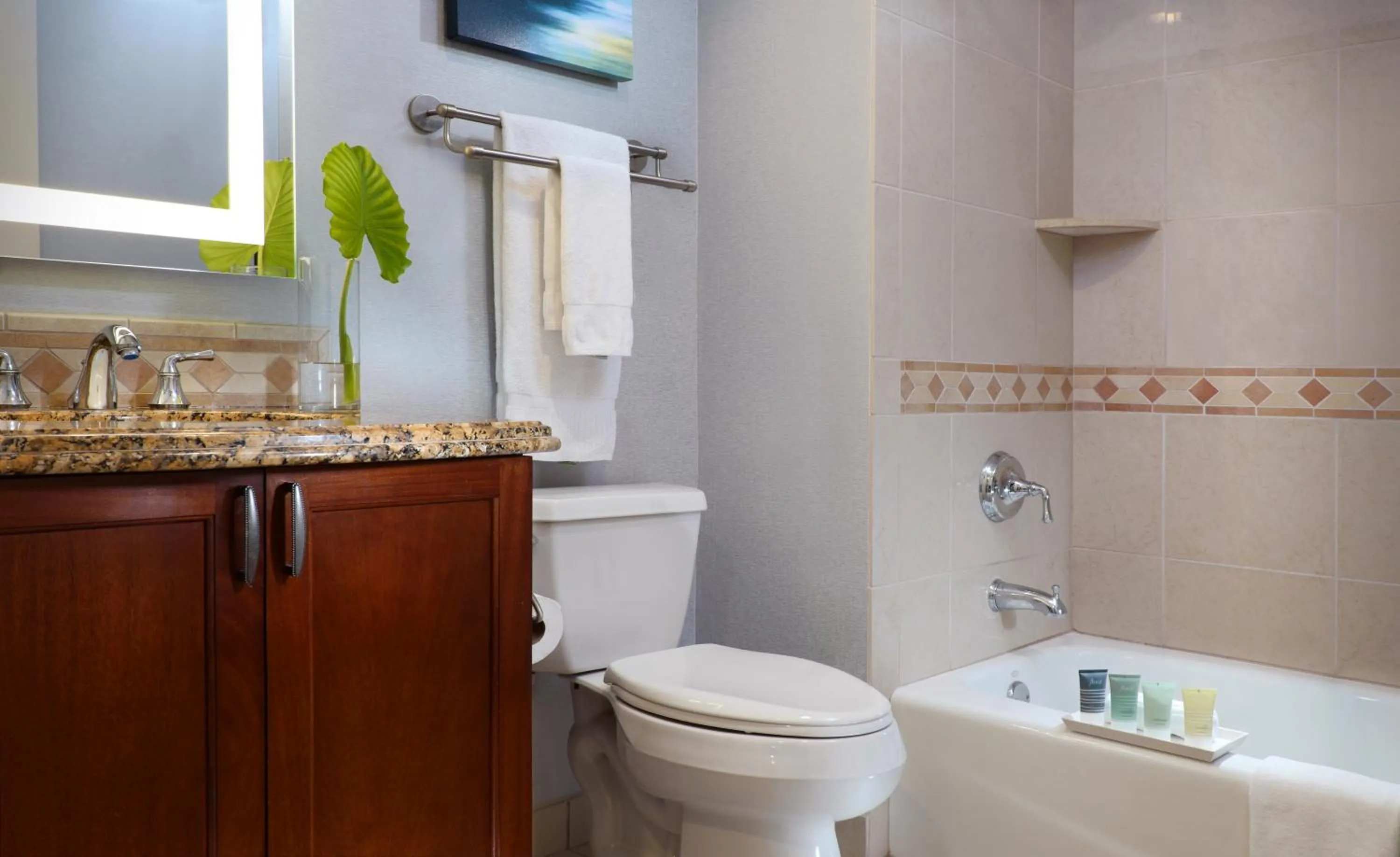 Bathroom in Naples Bay Resort and Marina
