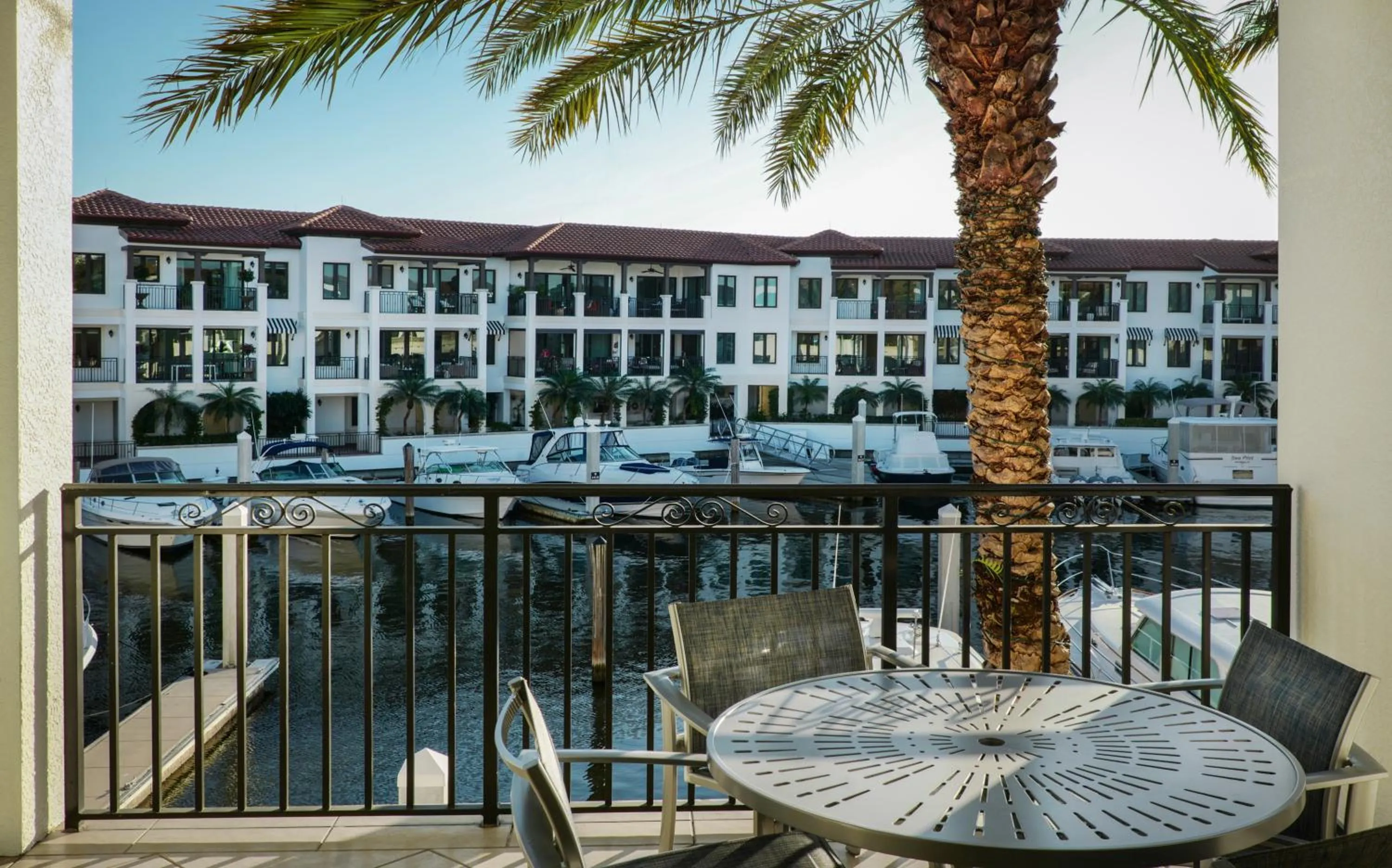 Balcony/Terrace in Naples Bay Resort and Marina
