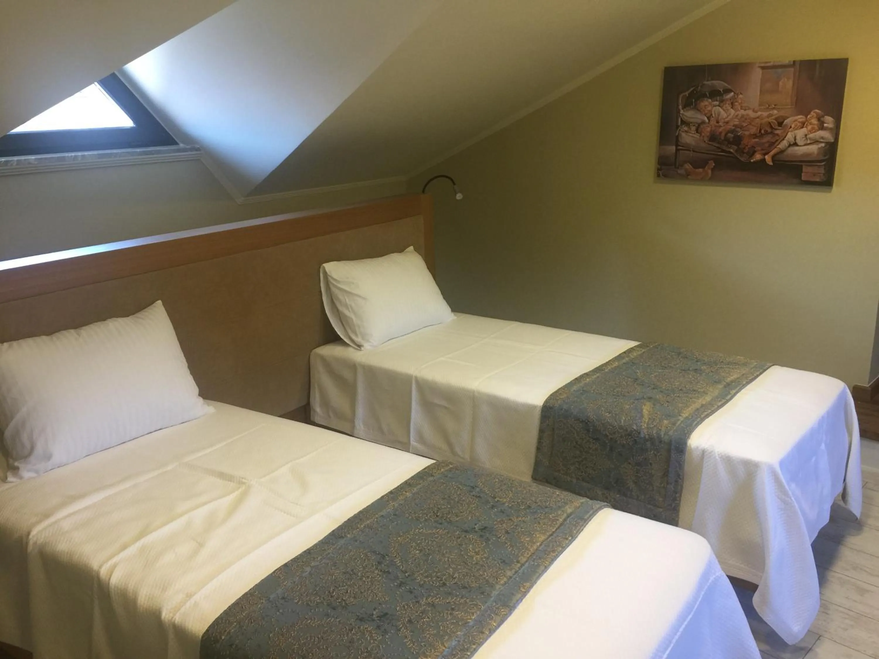 Bed in Göcek Centre Hotel