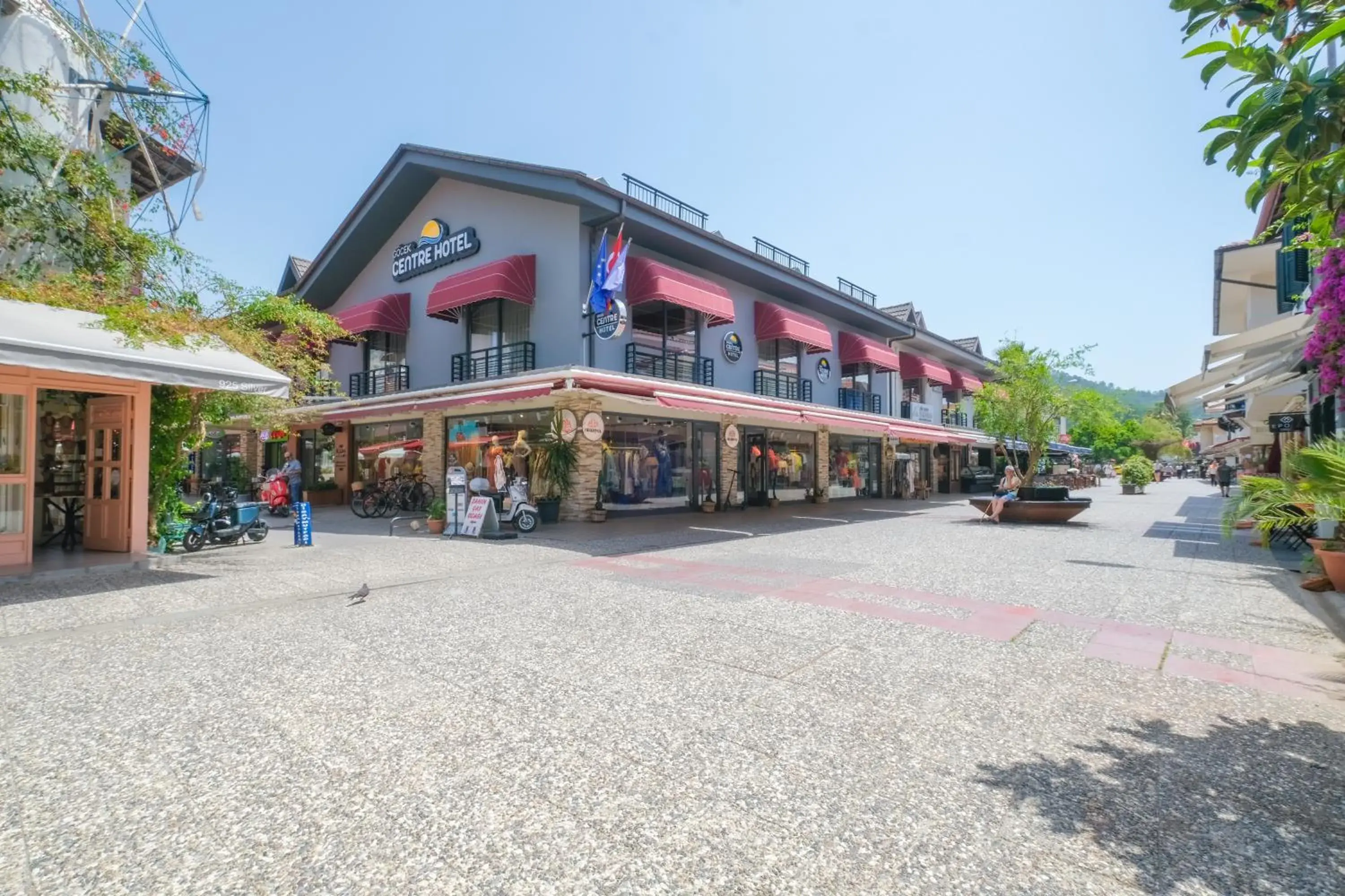 Property building in Göcek Centre Hotel Property building in Göcek Centre Hotel