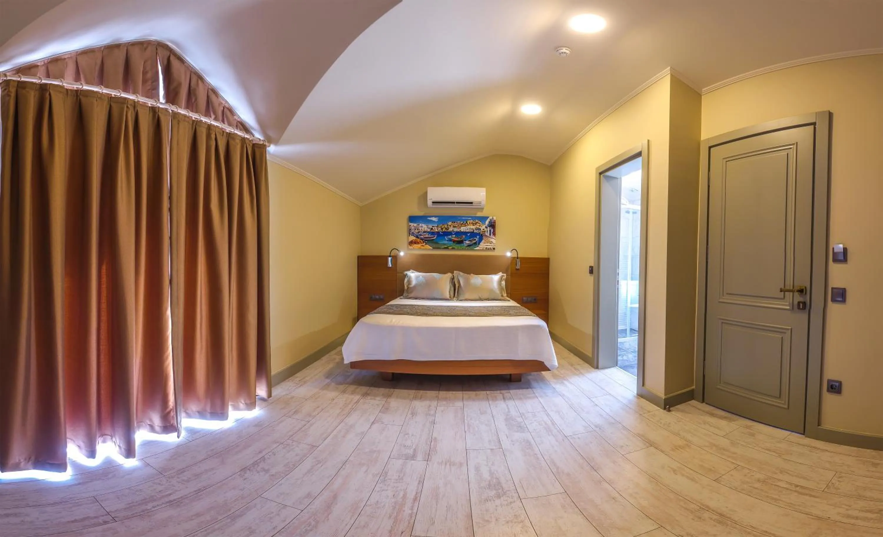 Bed in Göcek Centre Hotel