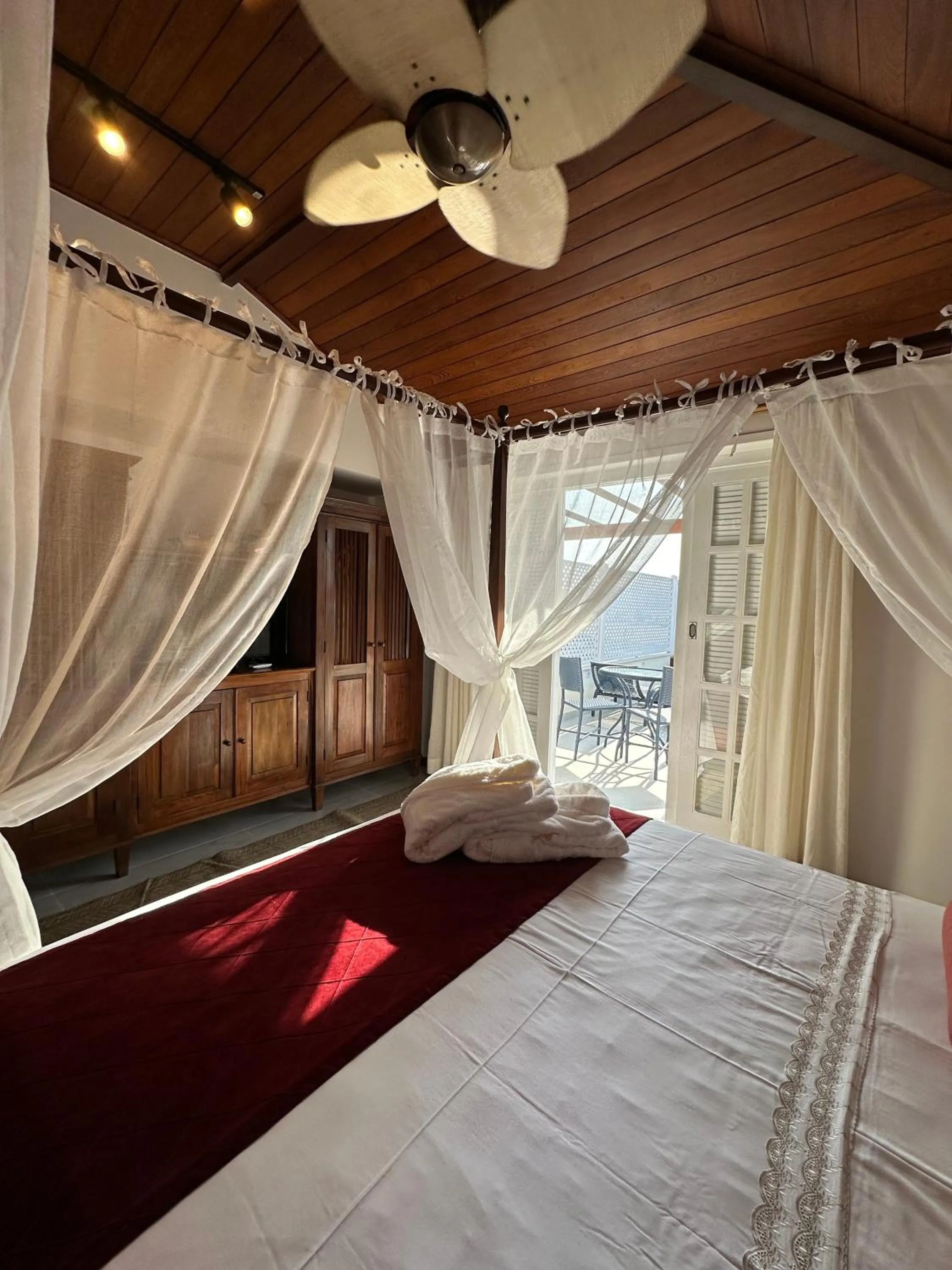 Bed in Pousada Corsario Buzios