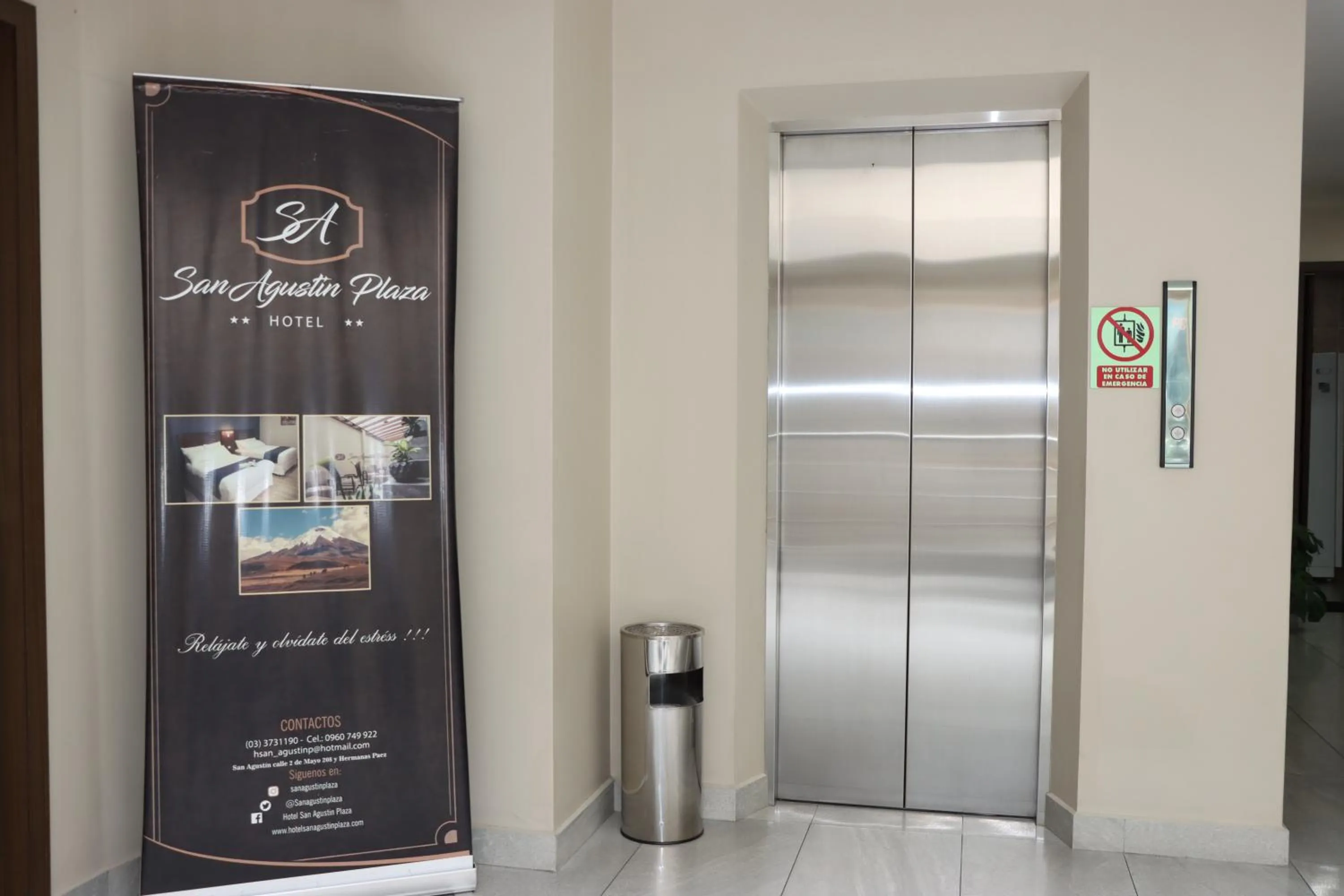 Logo/Certificate/Sign in Hotel San Agustin Plaza