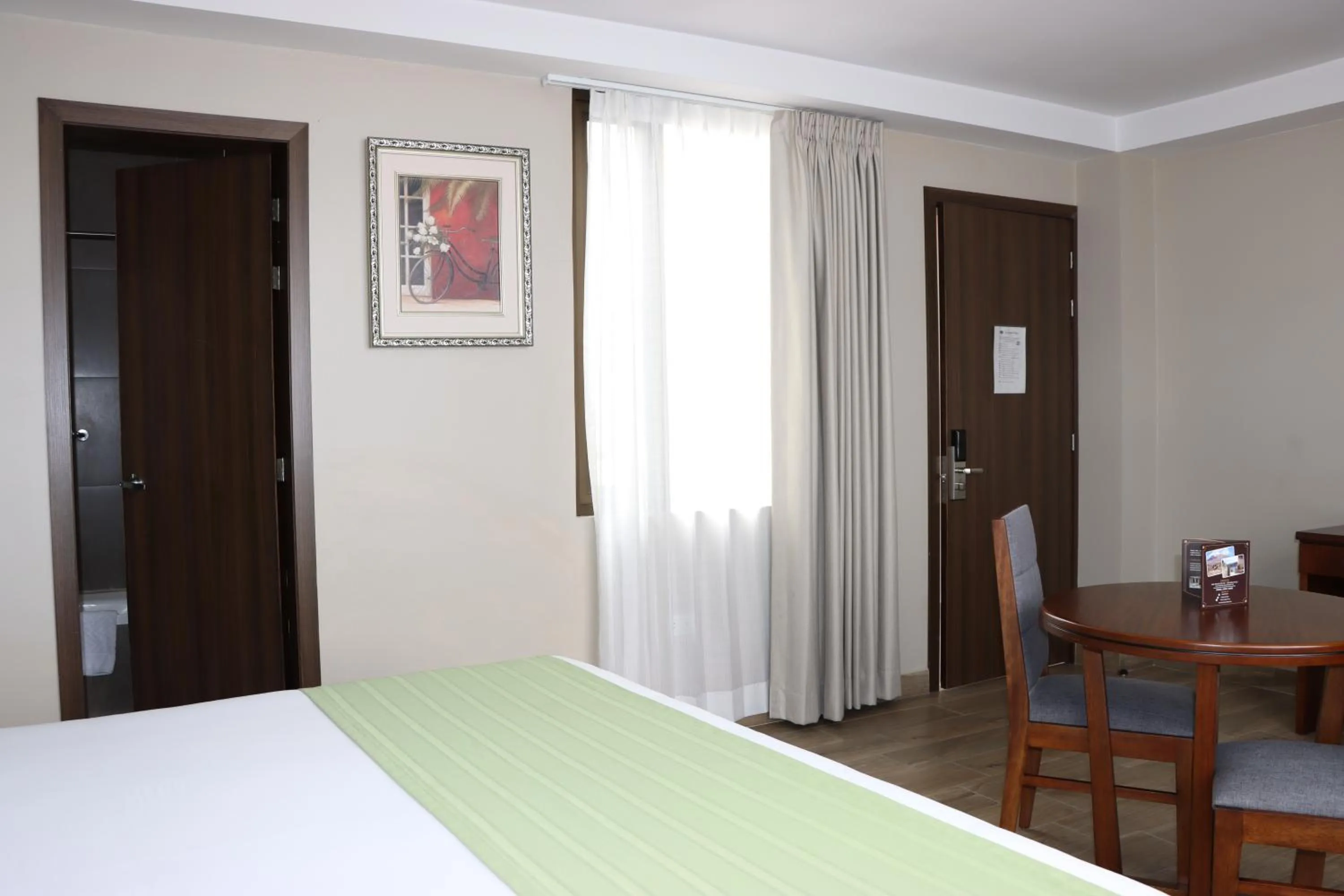 Bed in Hotel San Agustin Plaza