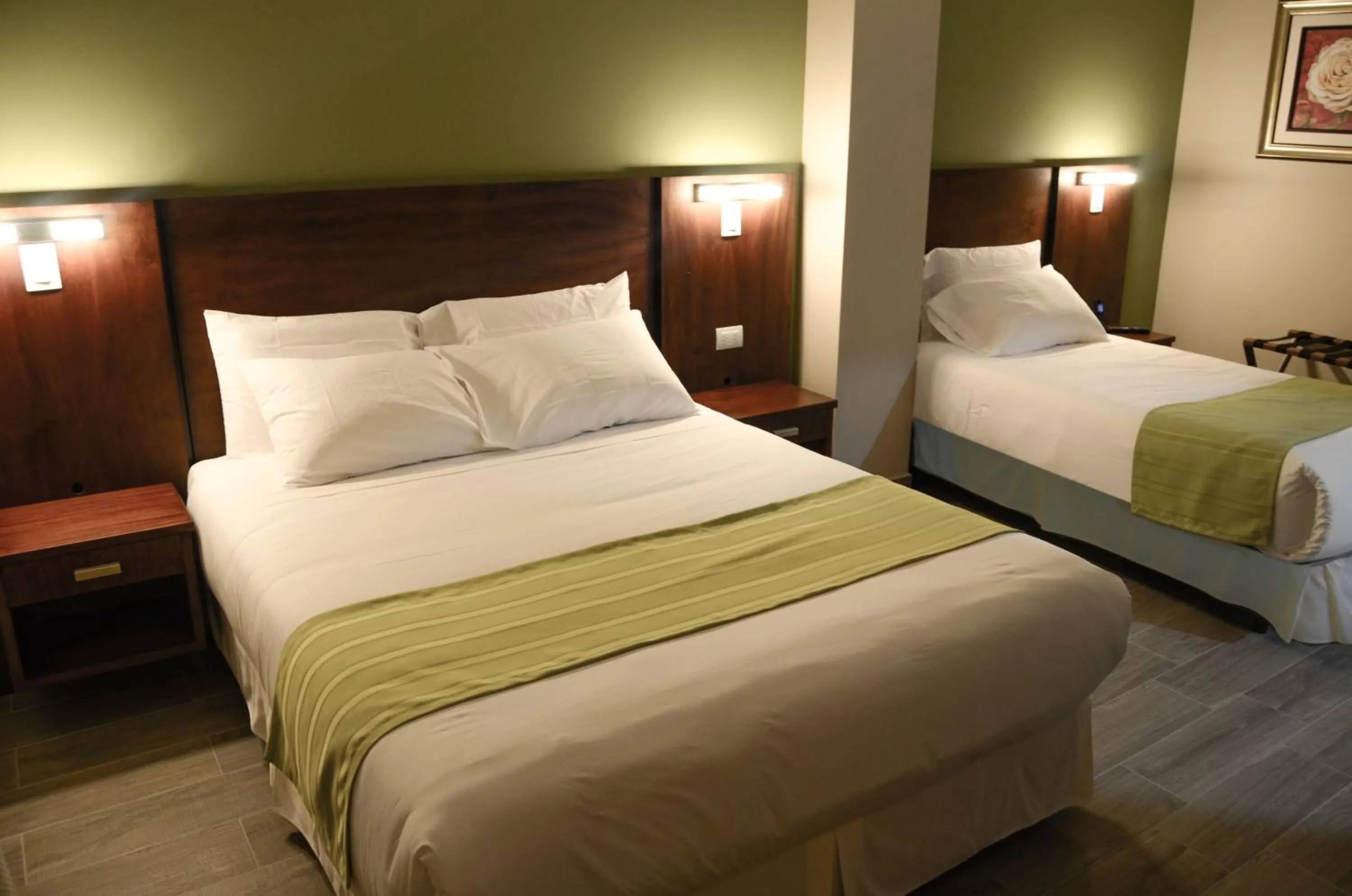 Bed in Hotel San Agustin Plaza