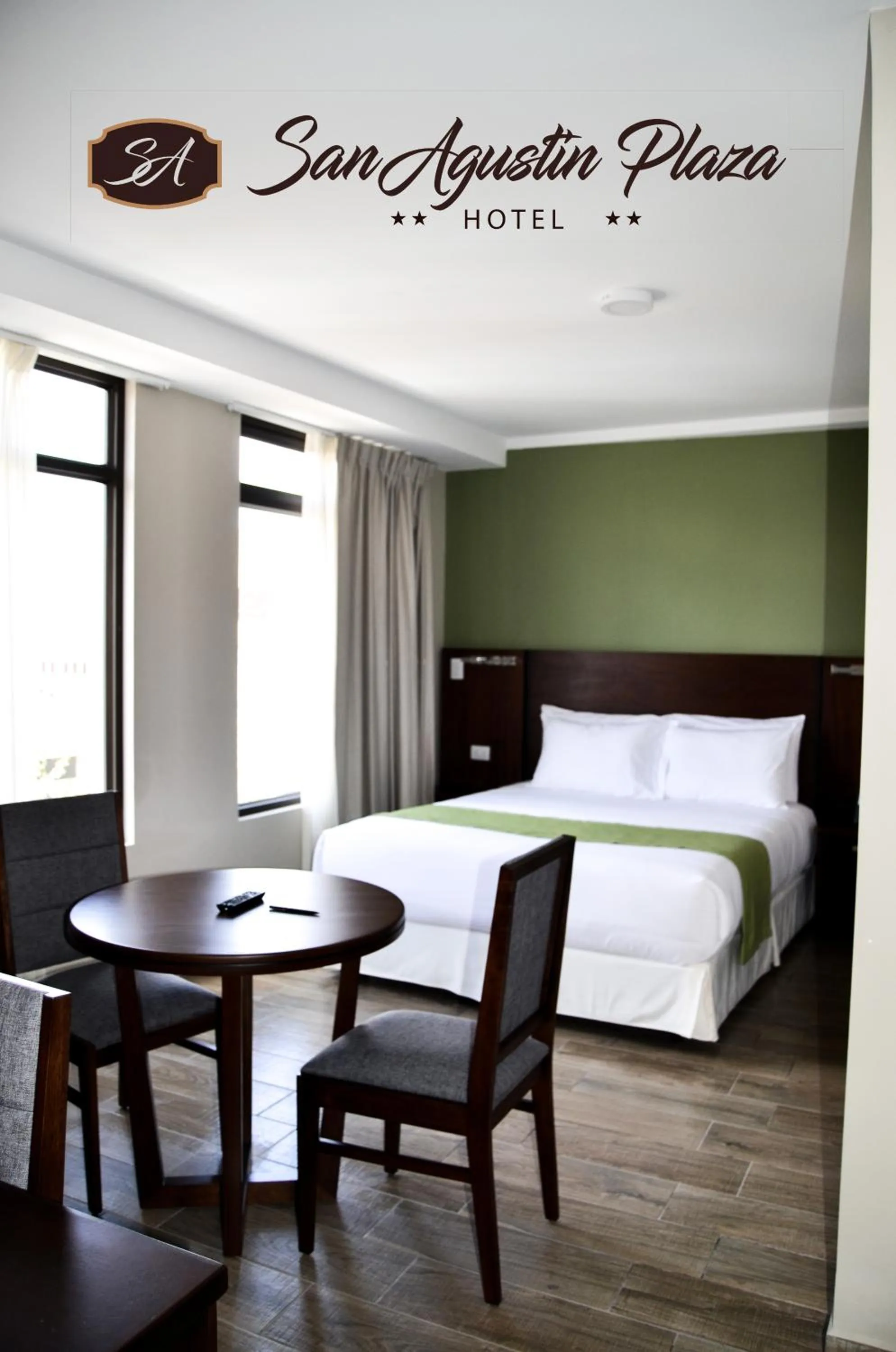 Bed in Hotel San Agustin Plaza