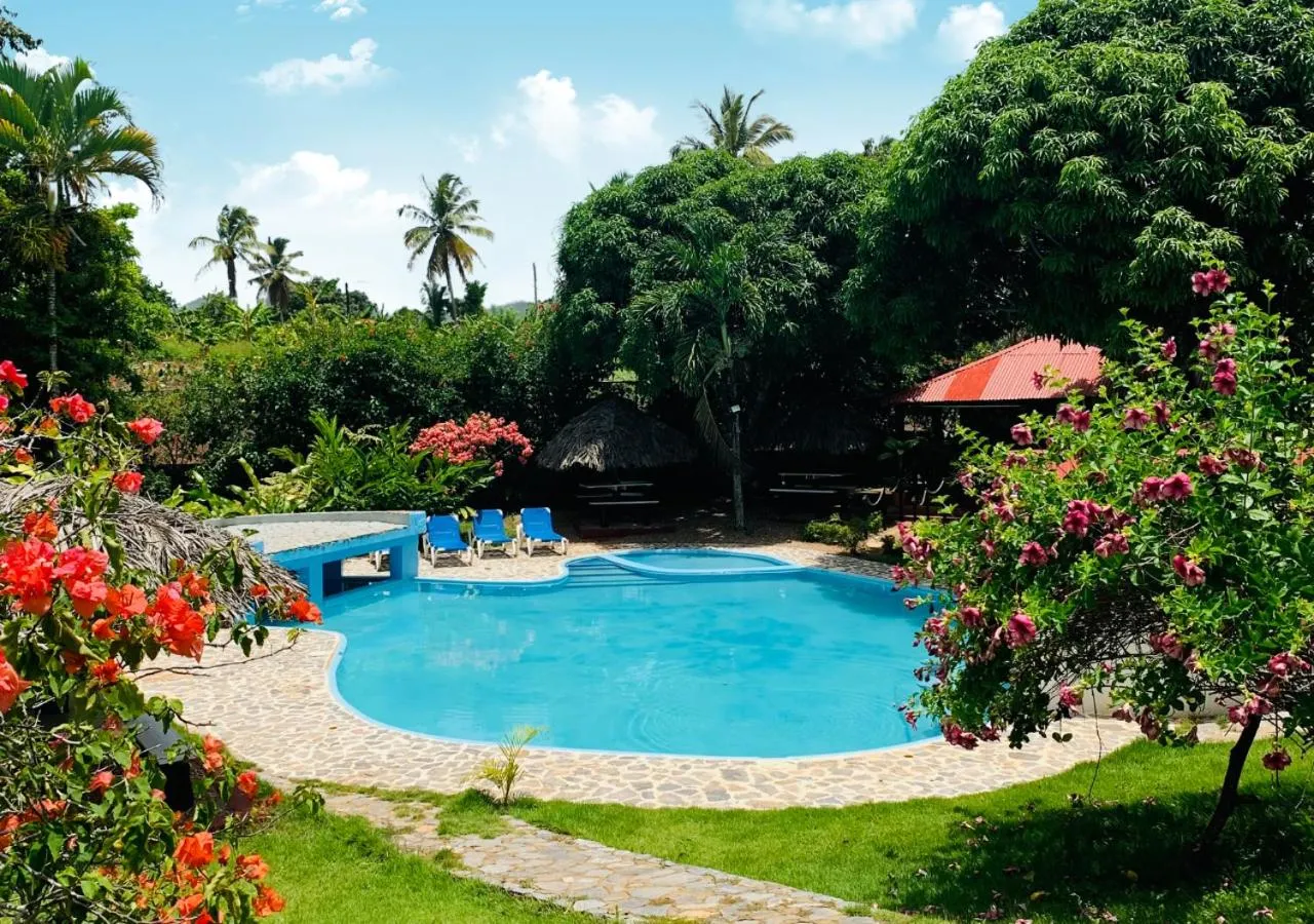 Pool view in Hotel Rincon Rubi