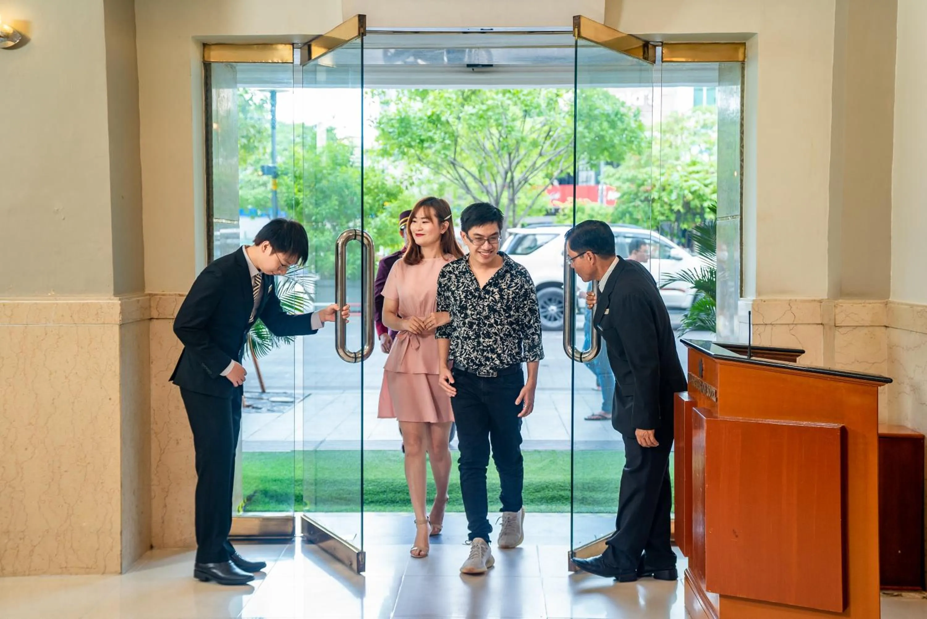 Lobby or reception in Oscar Saigon Hotel
