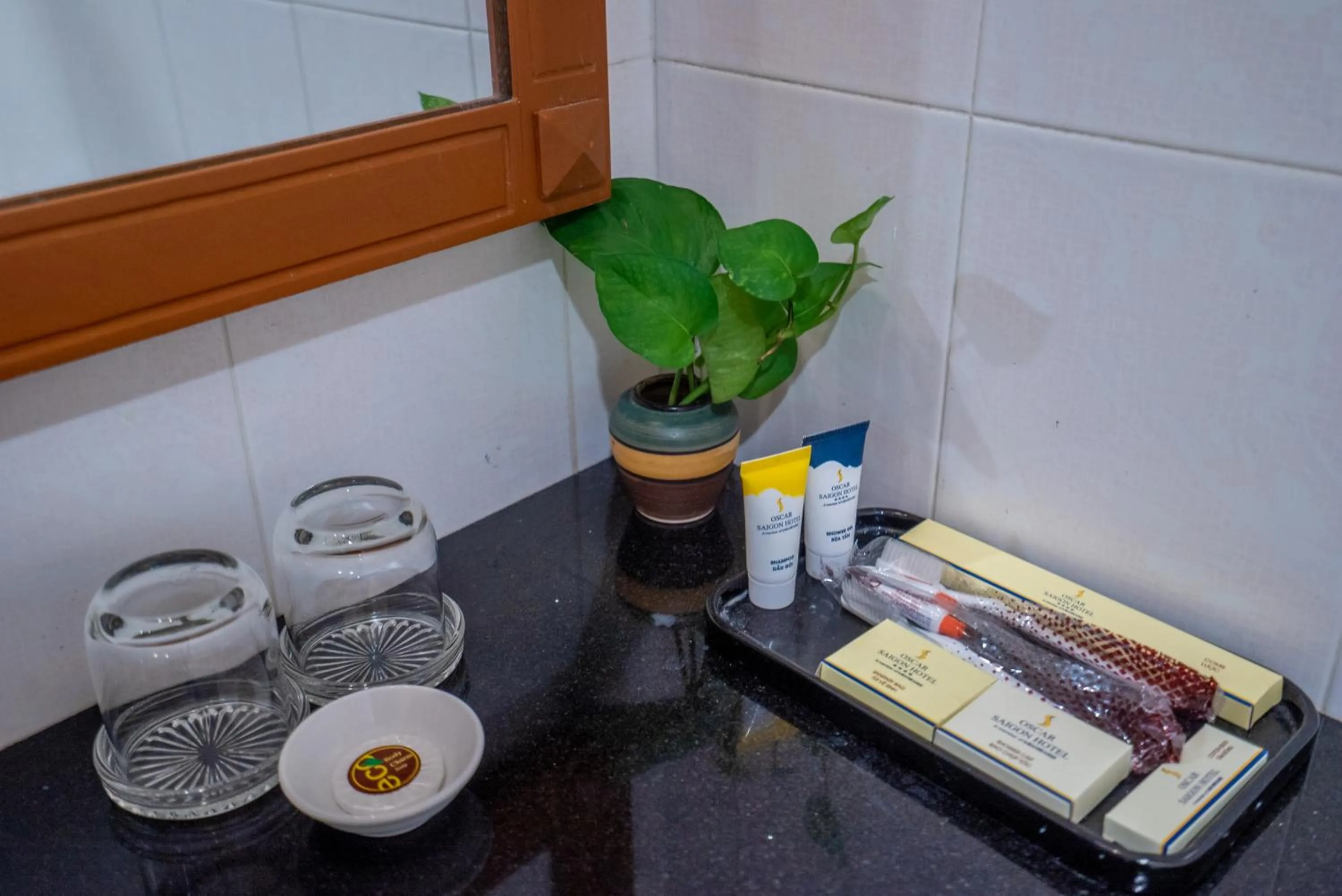 Bathroom in Oscar Saigon Hotel