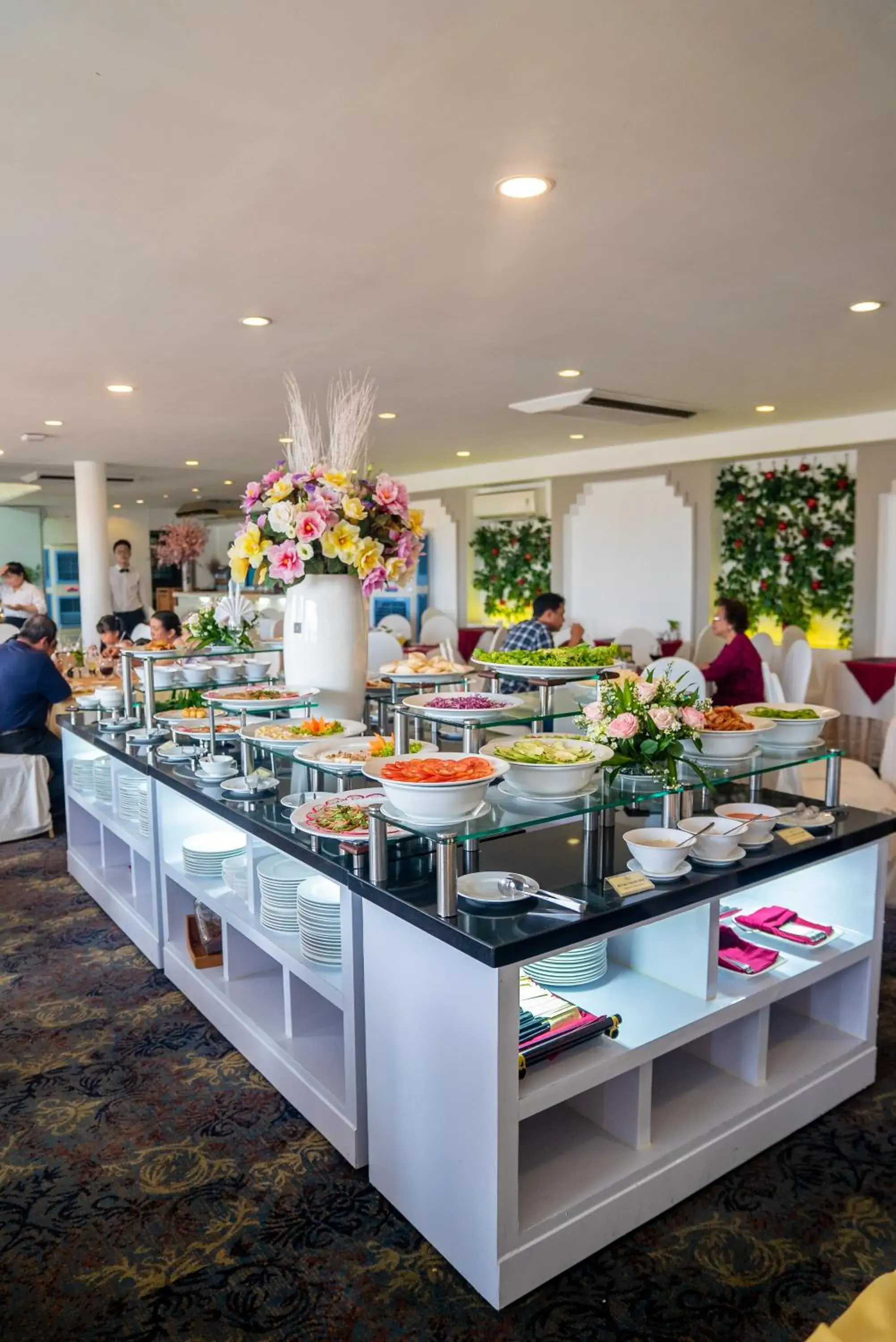 Buffet breakfast in Oscar Saigon Hotel Buffet breakfast in Oscar Saigon Hotel