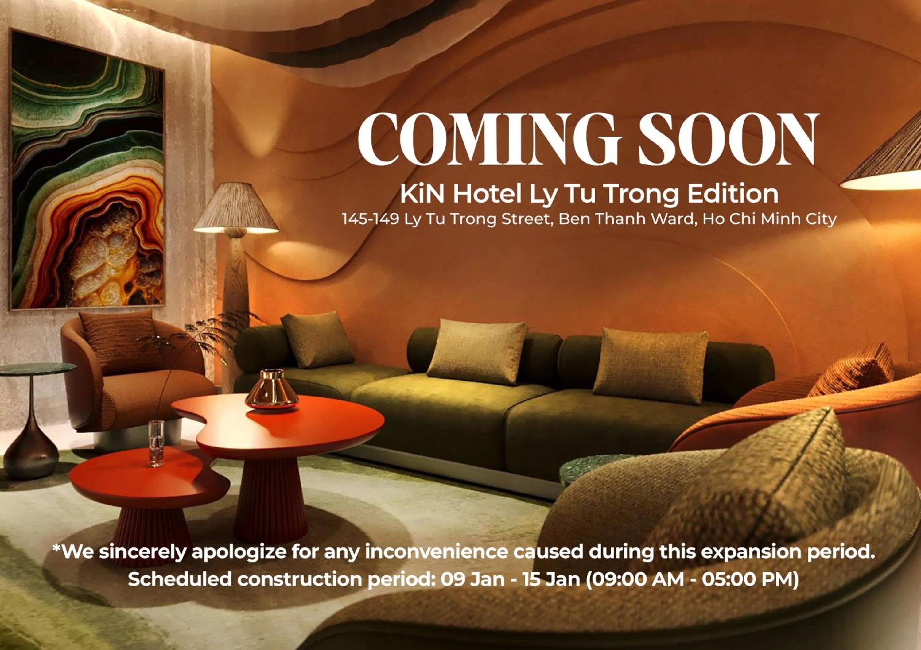 Property building in Kin Hotel Ly Tu Trong