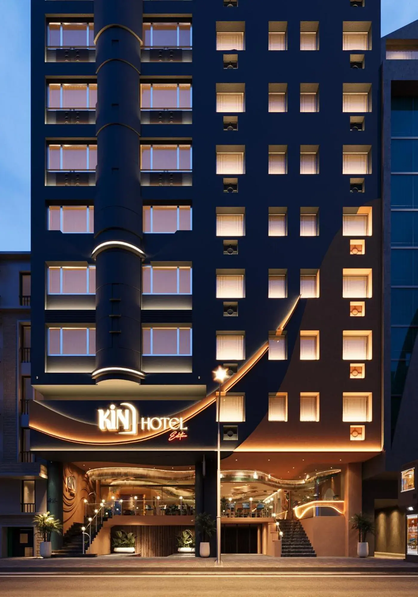 Property building in KiN Hotel Ly Tu Trong Edition Property building in KiN Hotel Ly Tu Trong Edition