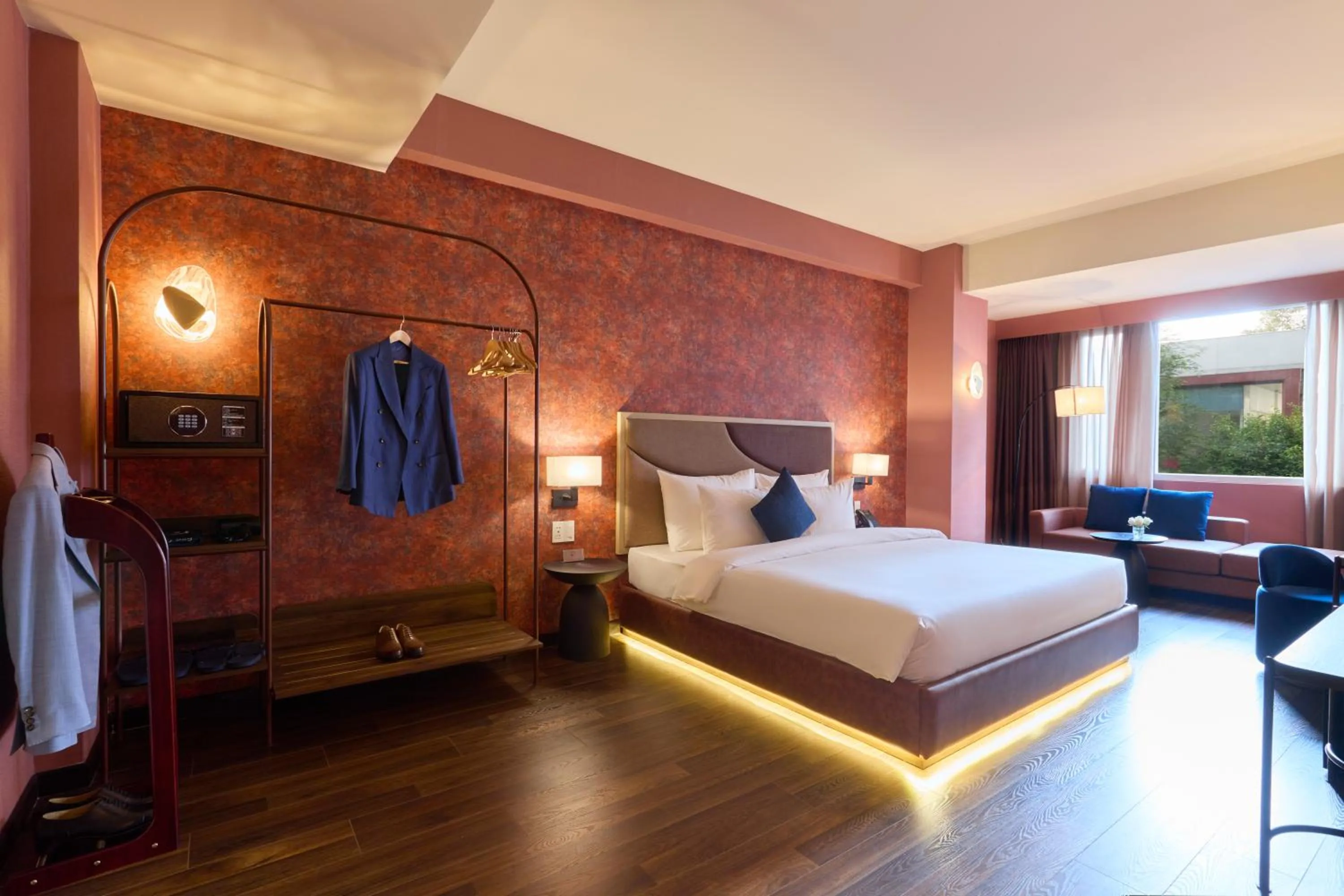 Bed in Kin Hotel Ly Tu Trong