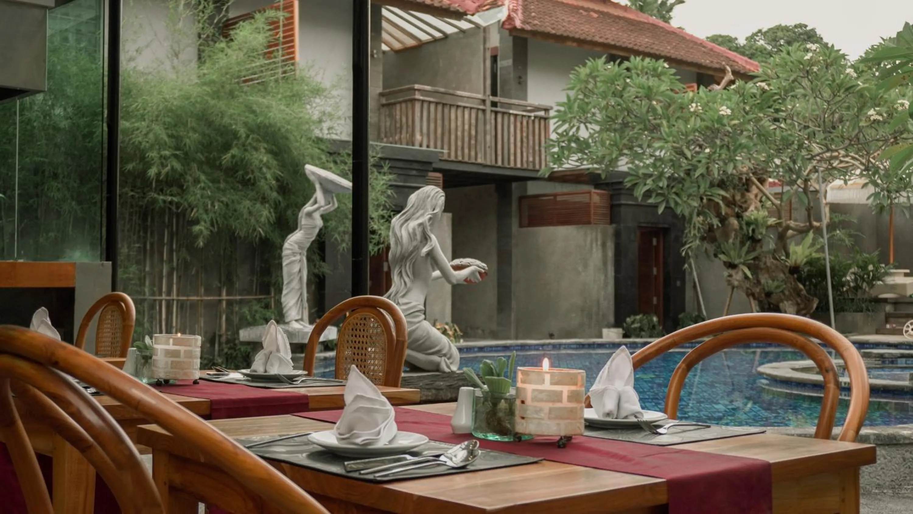 Dining area in Annora Villas Seminyak