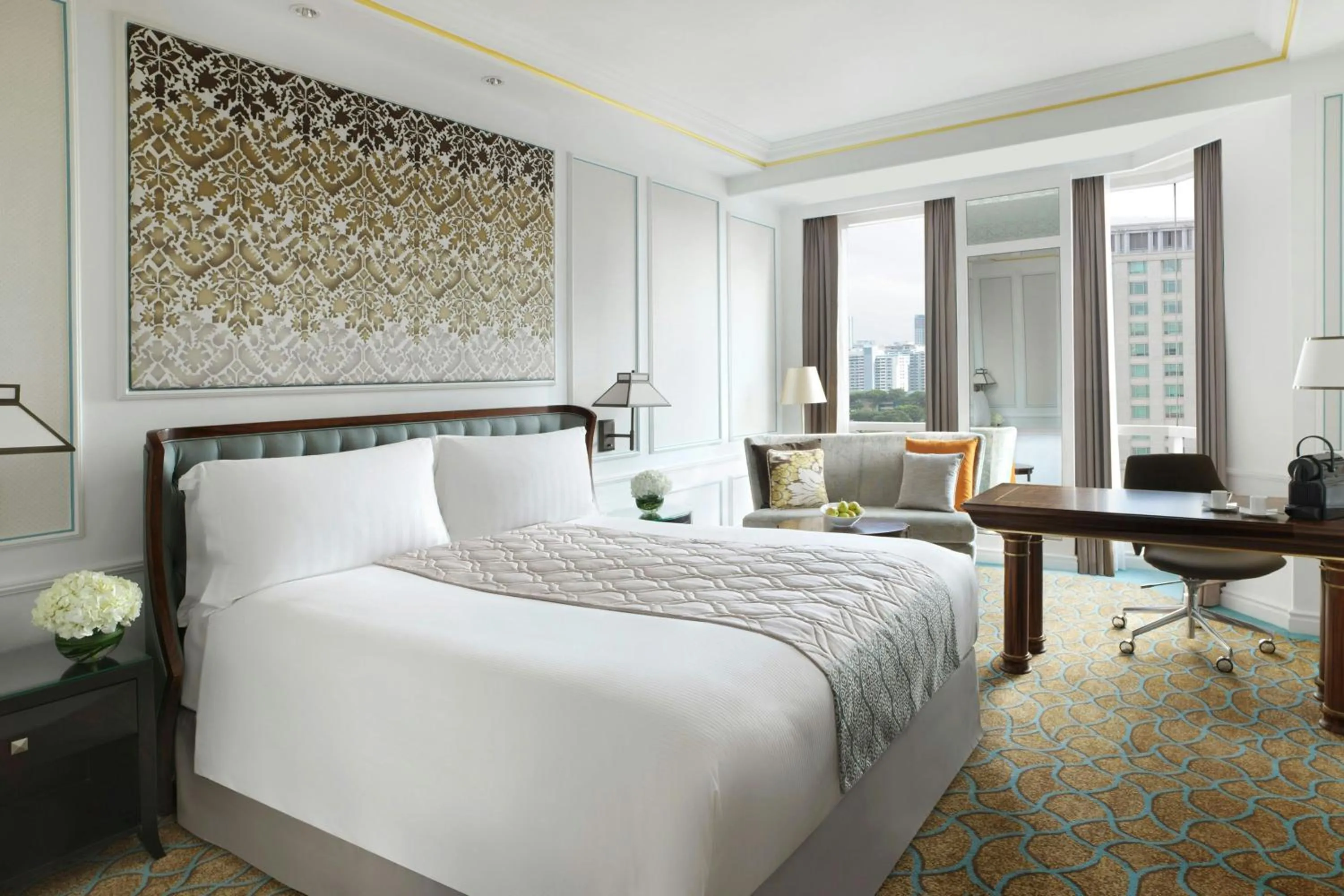 Lounge or bar, Bed in Frasers House, a Luxury Collection Hotel, Singapore