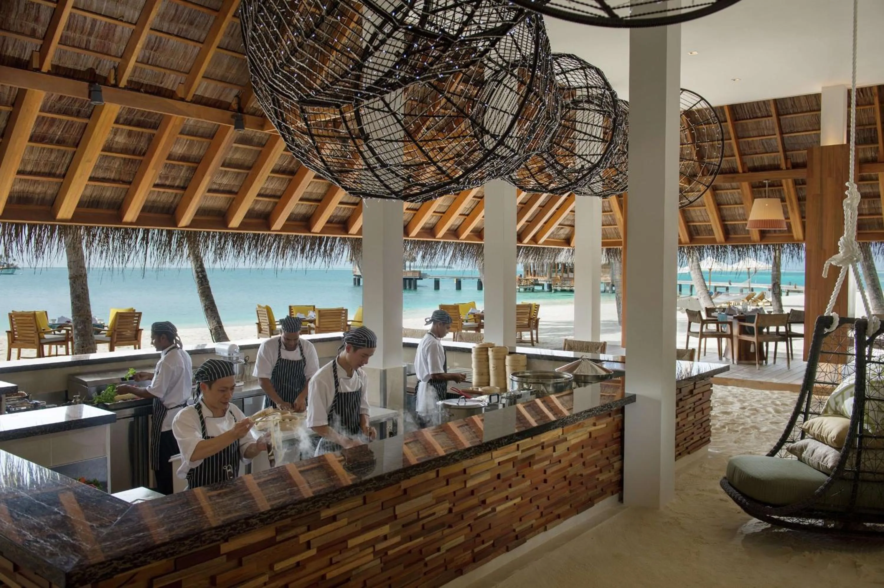 Restaurant/places to eat in Conrad Maldives Rangali Island