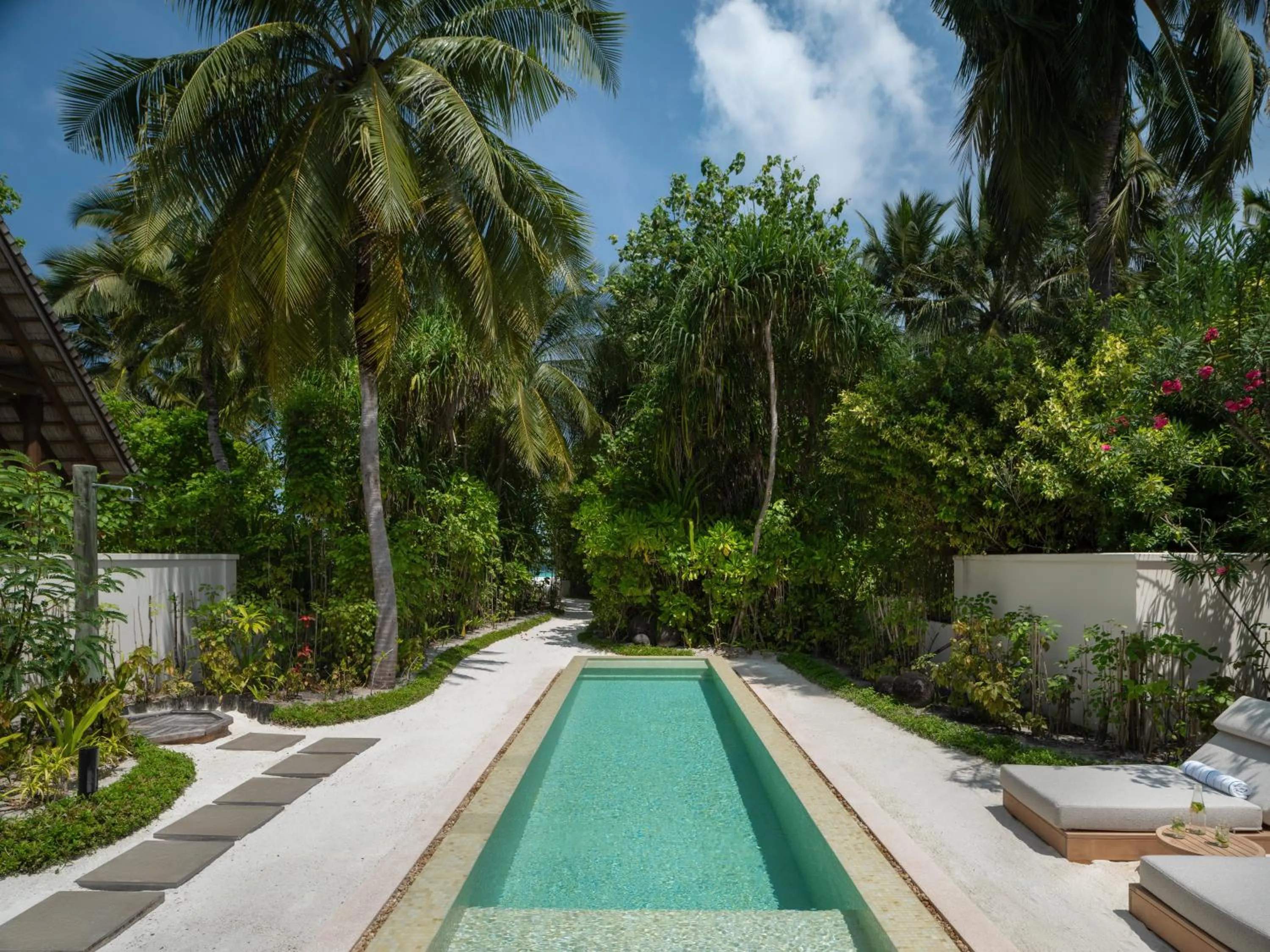 Garden in Conrad Maldives Rangali Island