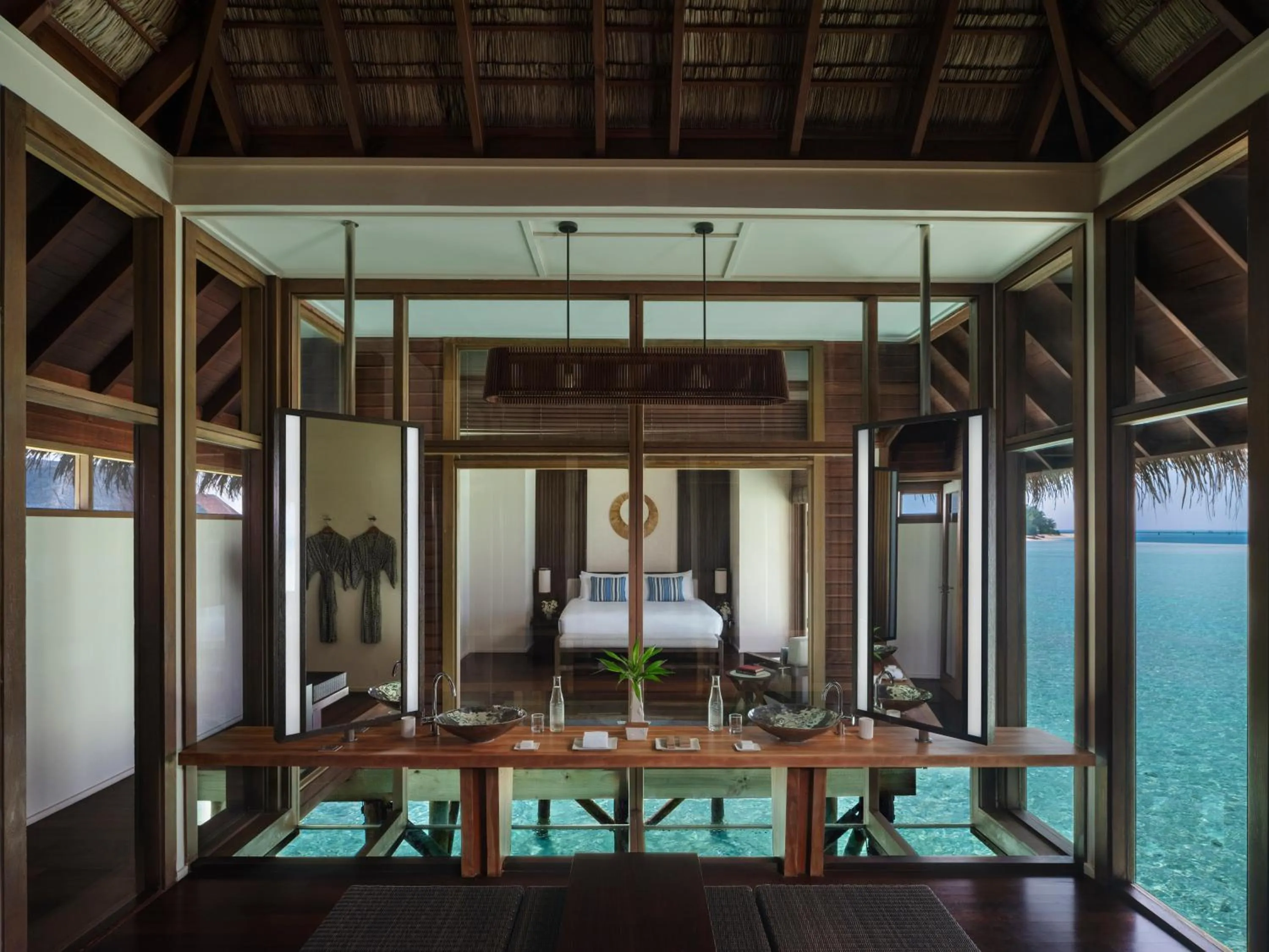 Bathroom in Conrad Maldives Rangali Island