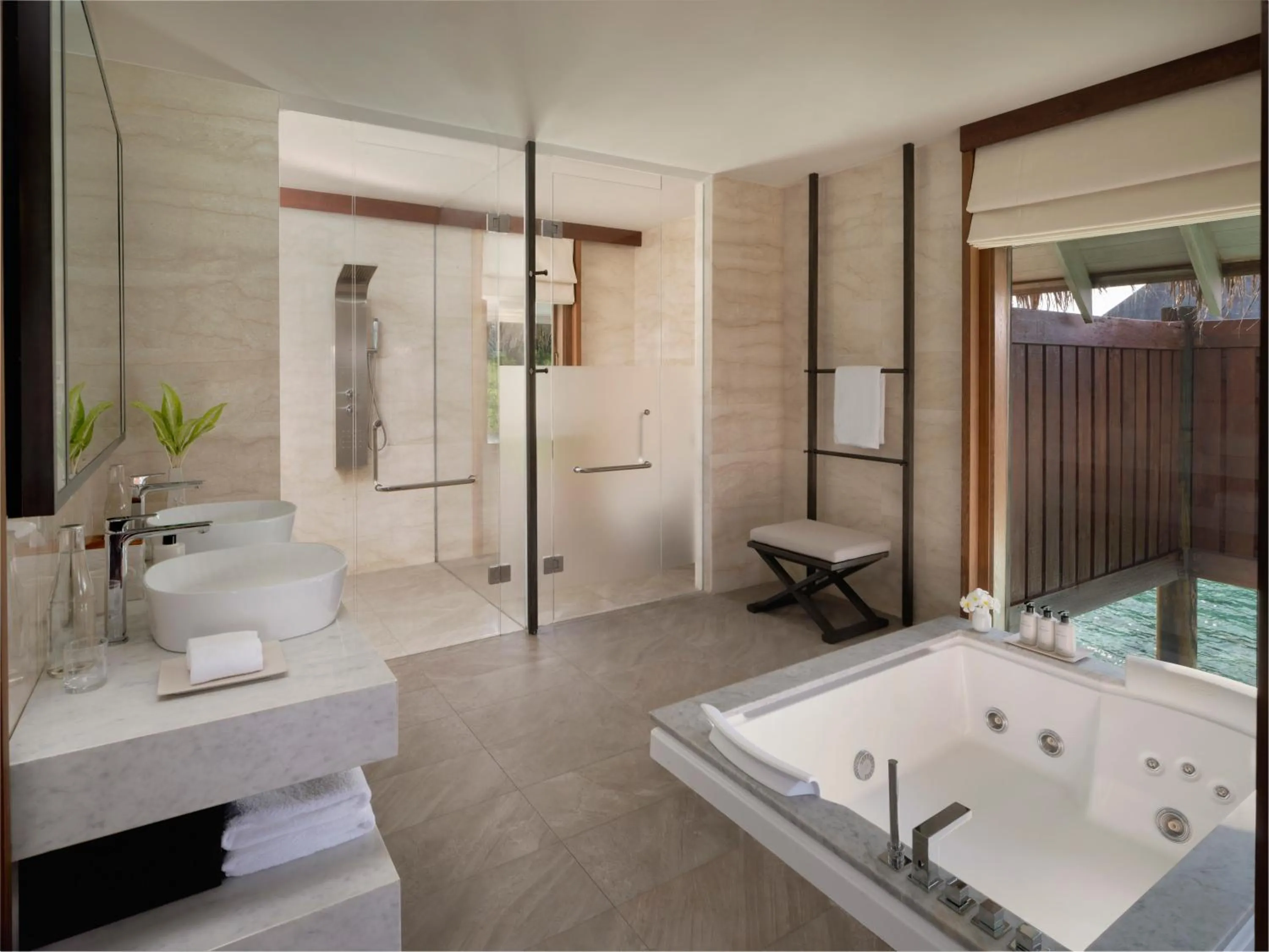 Bathroom in Conrad Maldives Rangali Island