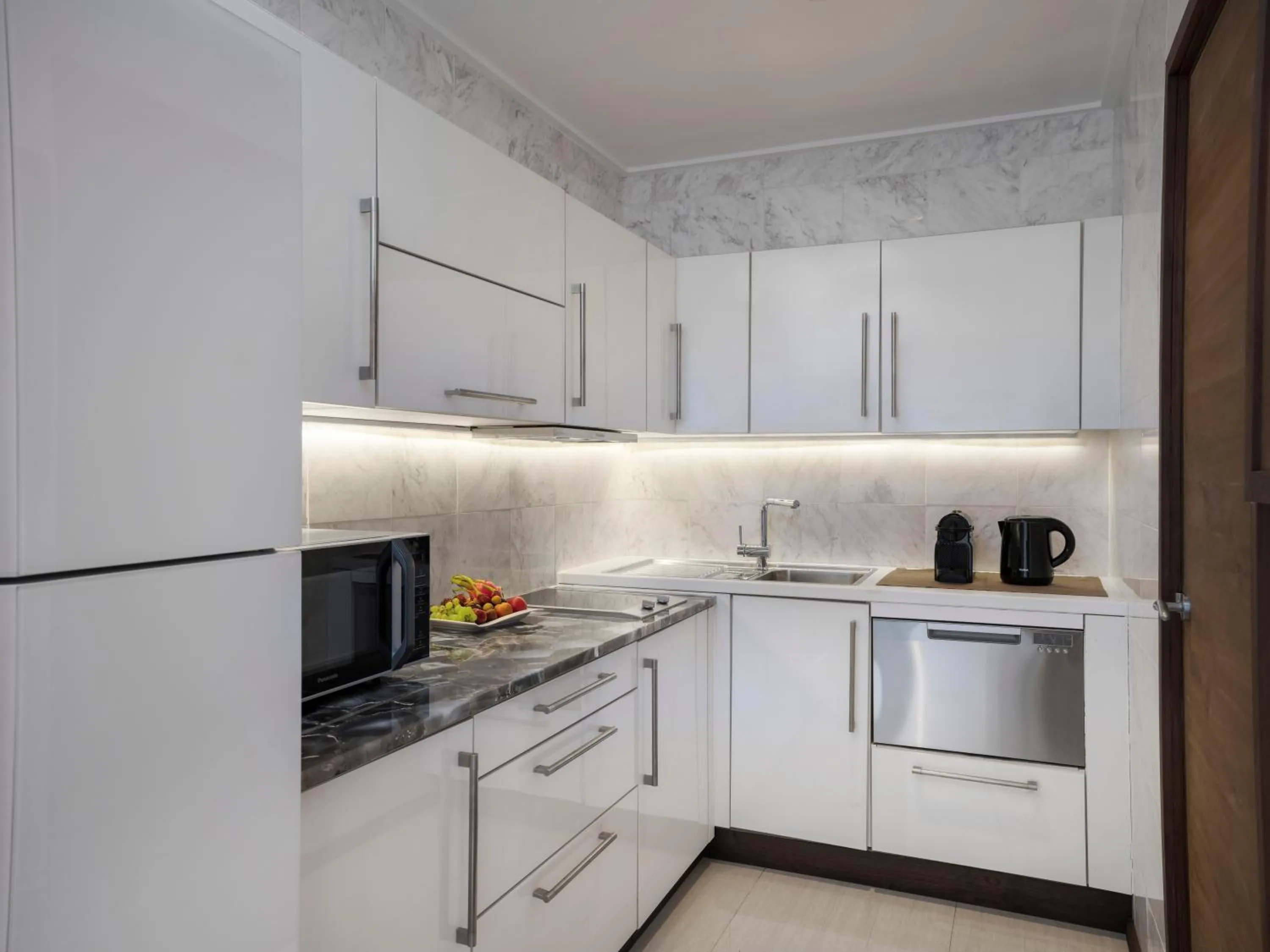 Kitchen or kitchenette in Conrad Maldives Rangali Island