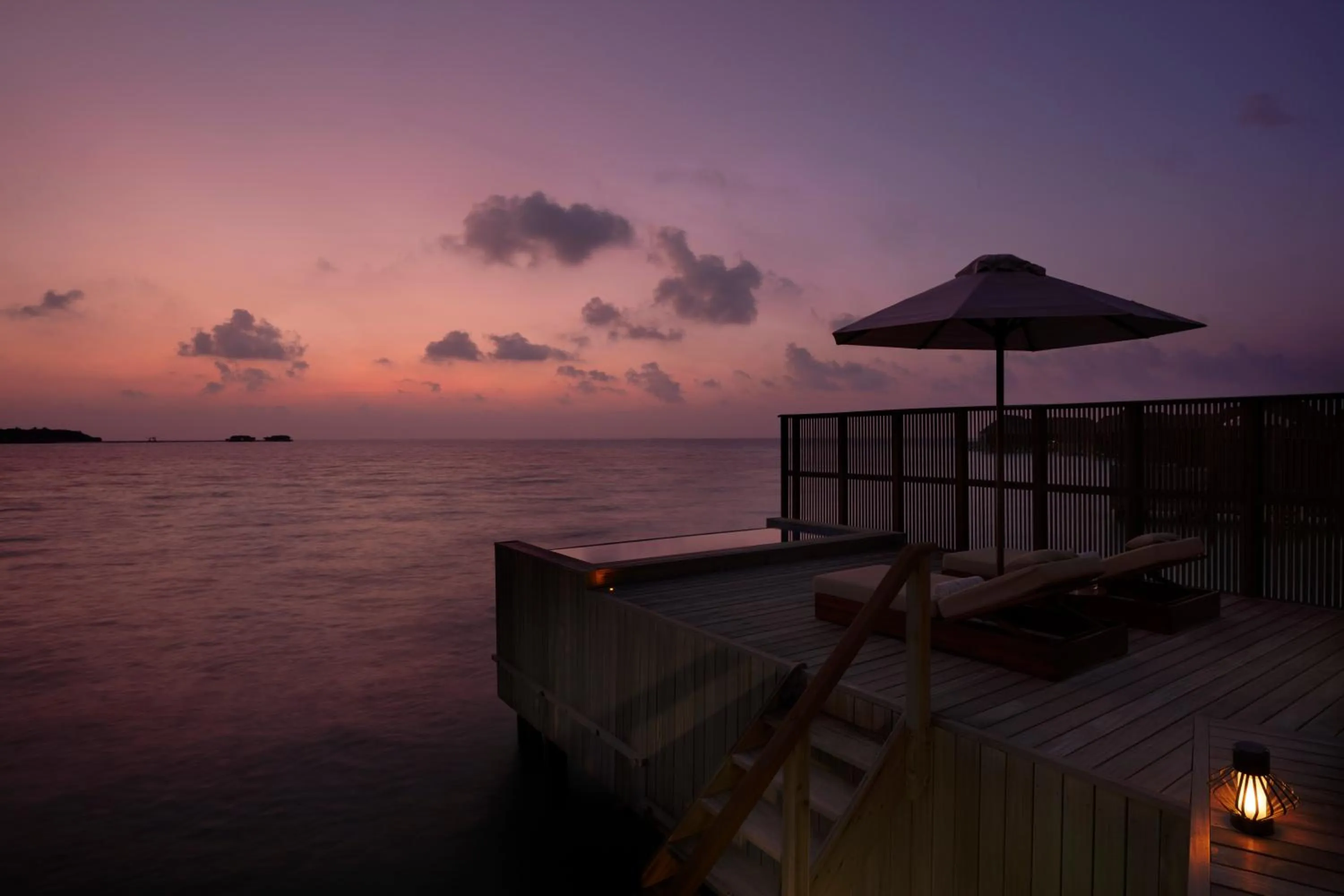 Sea view in Conrad Maldives Rangali Island