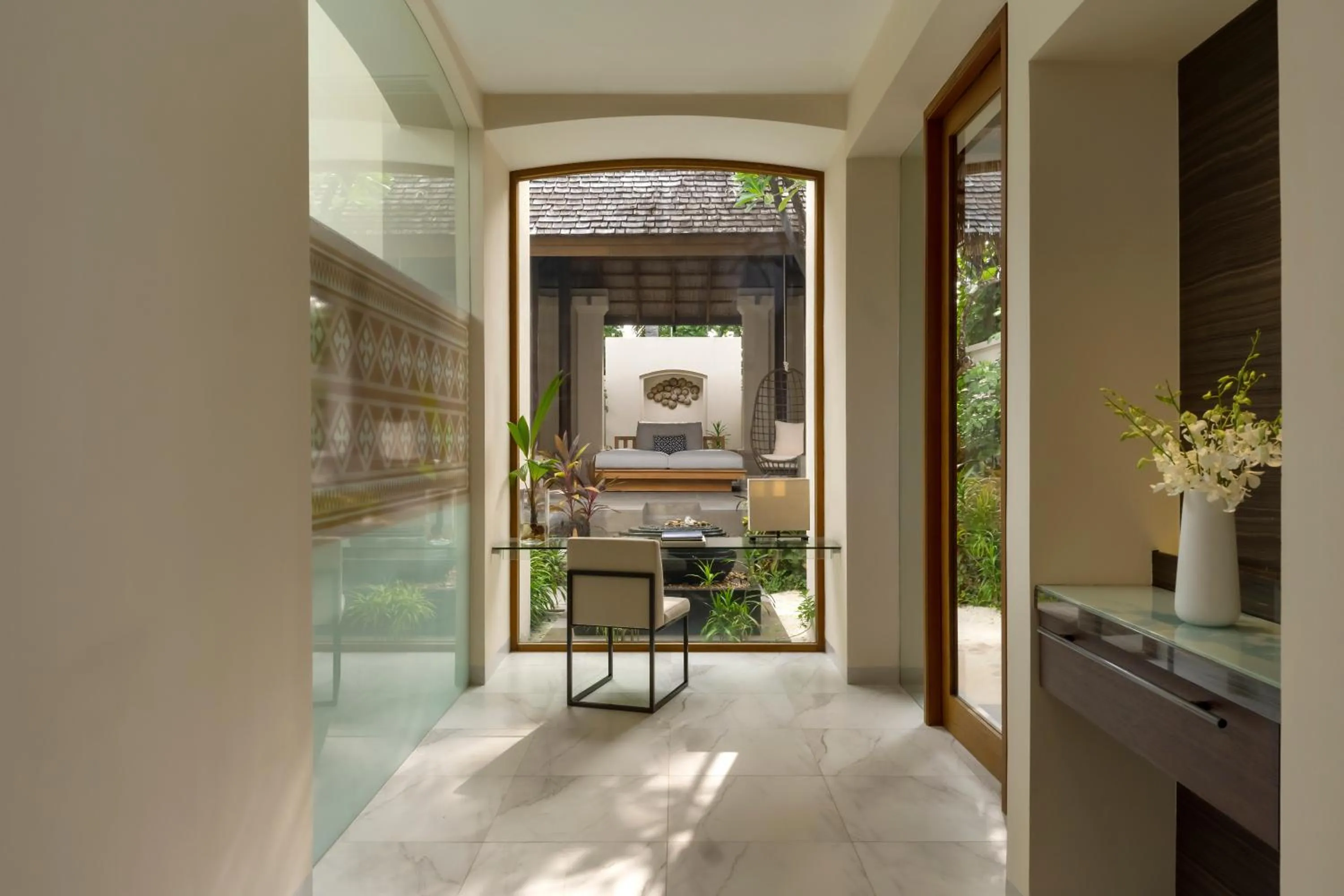 Garden in Conrad Maldives Rangali Island