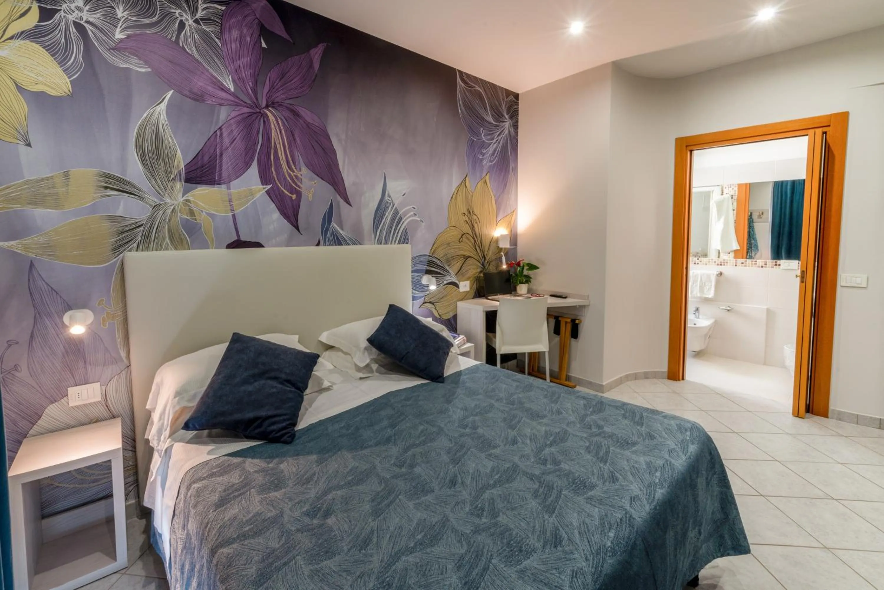 Bedroom, Bed in Hotel Sirio