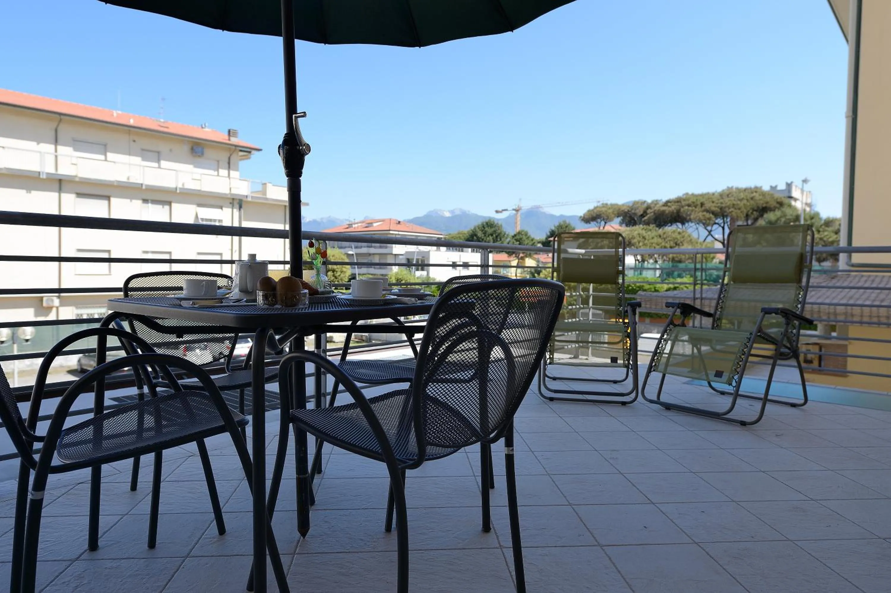 Balcony/Terrace in Hotel Sirio