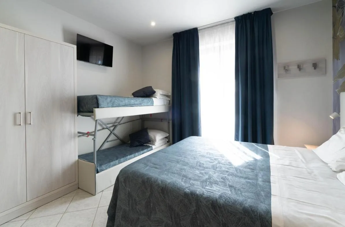 Bedroom, Bed in Hotel Sirio