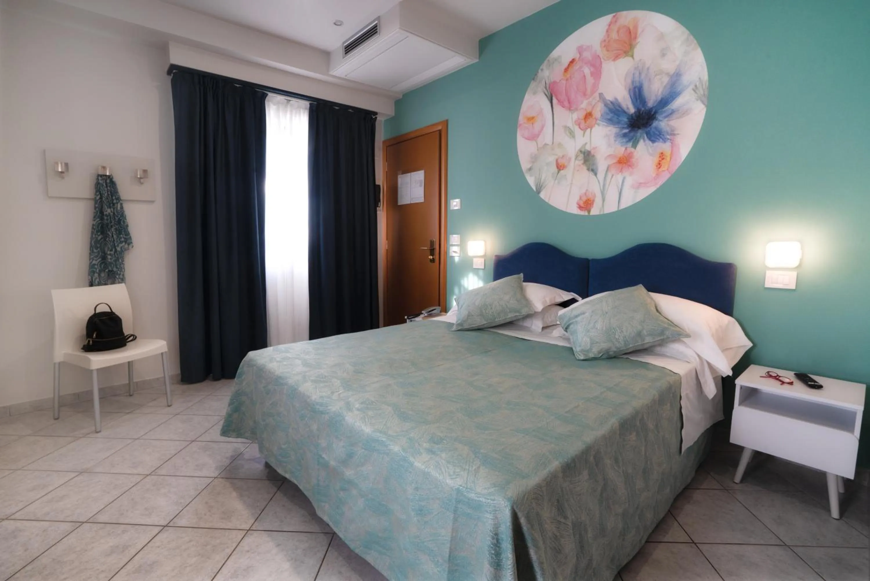 Bedroom, Bed in Hotel Sirio