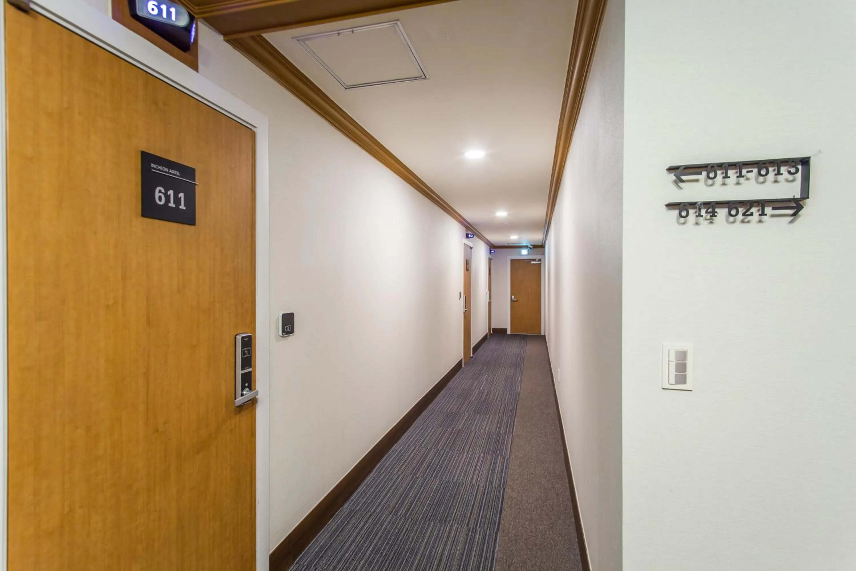 Decorative detail in Incheon Airtel