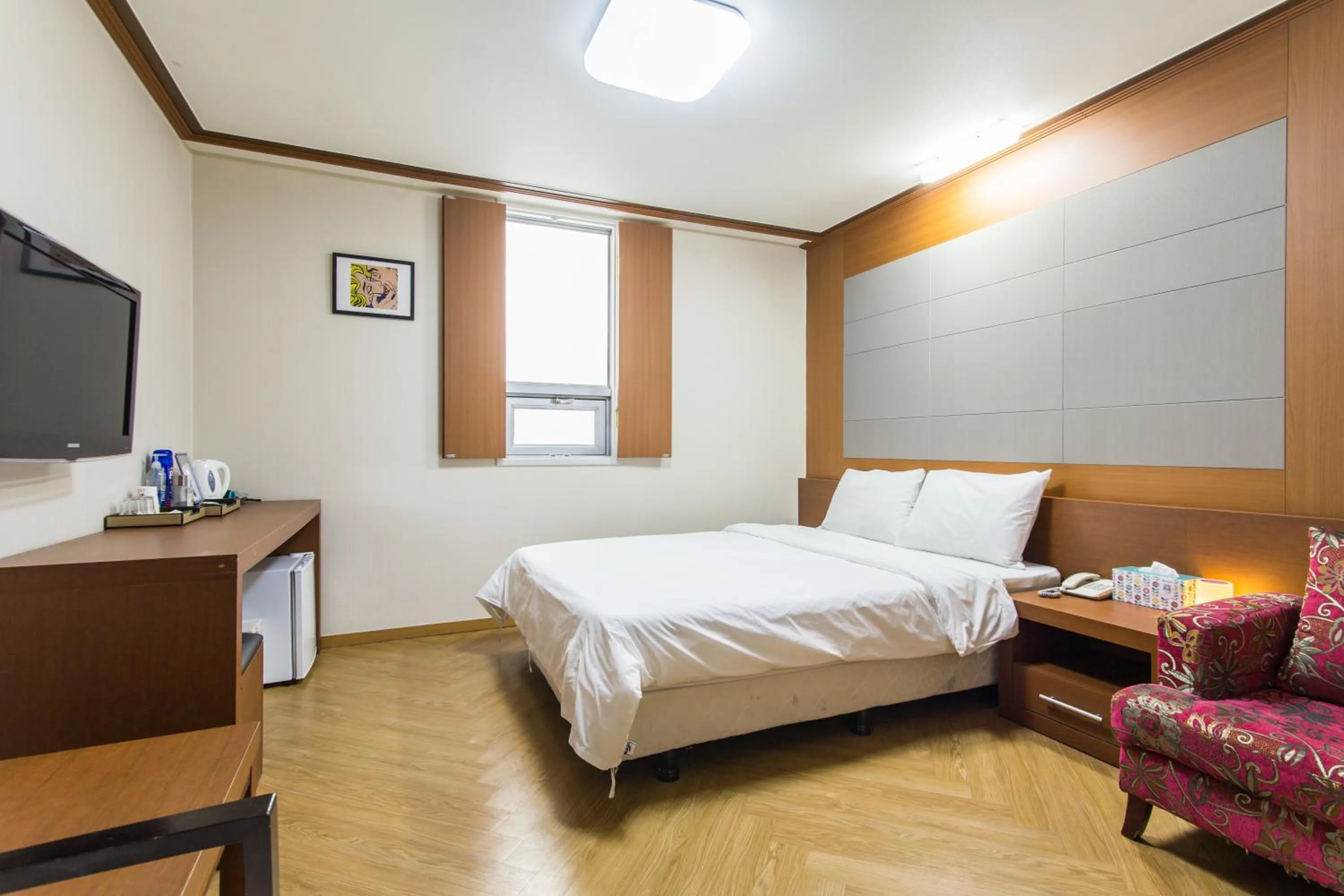 Bedroom, Bed in Incheon Airtel