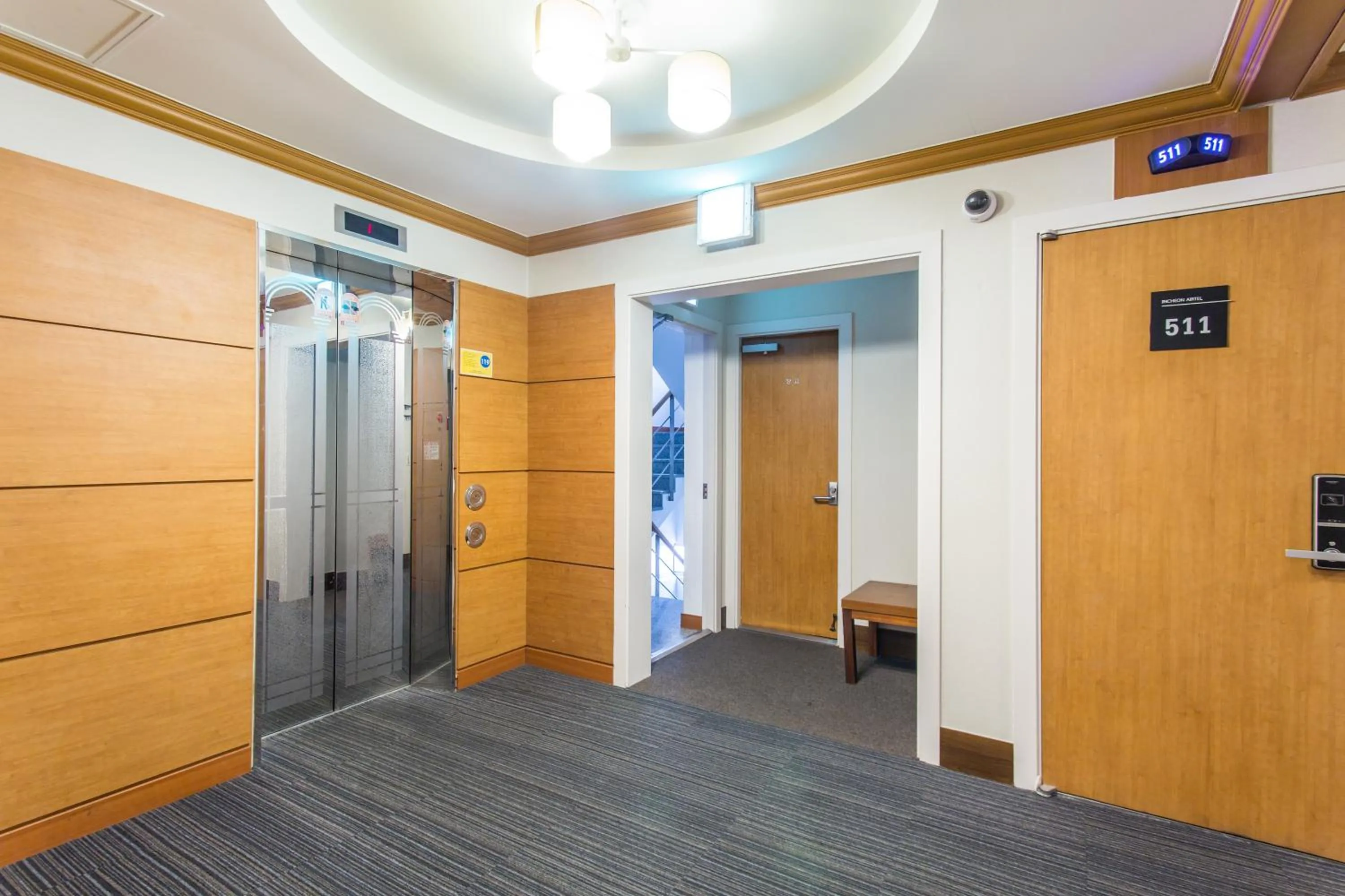 Decorative detail in Incheon Airtel