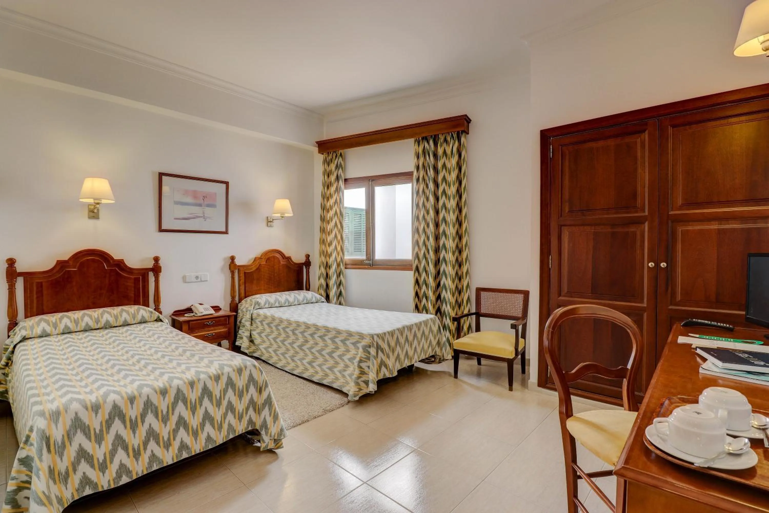 Bed in Hotel Sis Pins