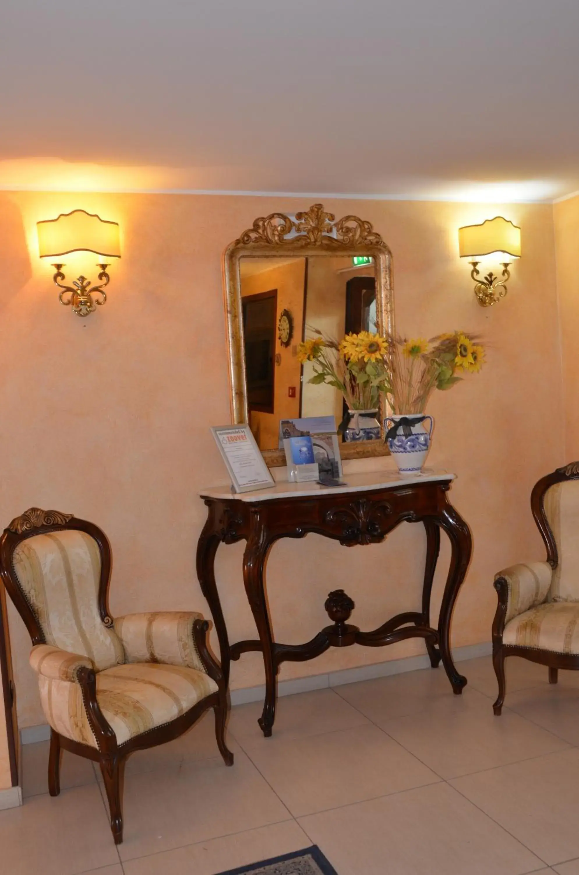 Lobby or reception in Kalos Hotel Lobby or reception in Kalos Hotel