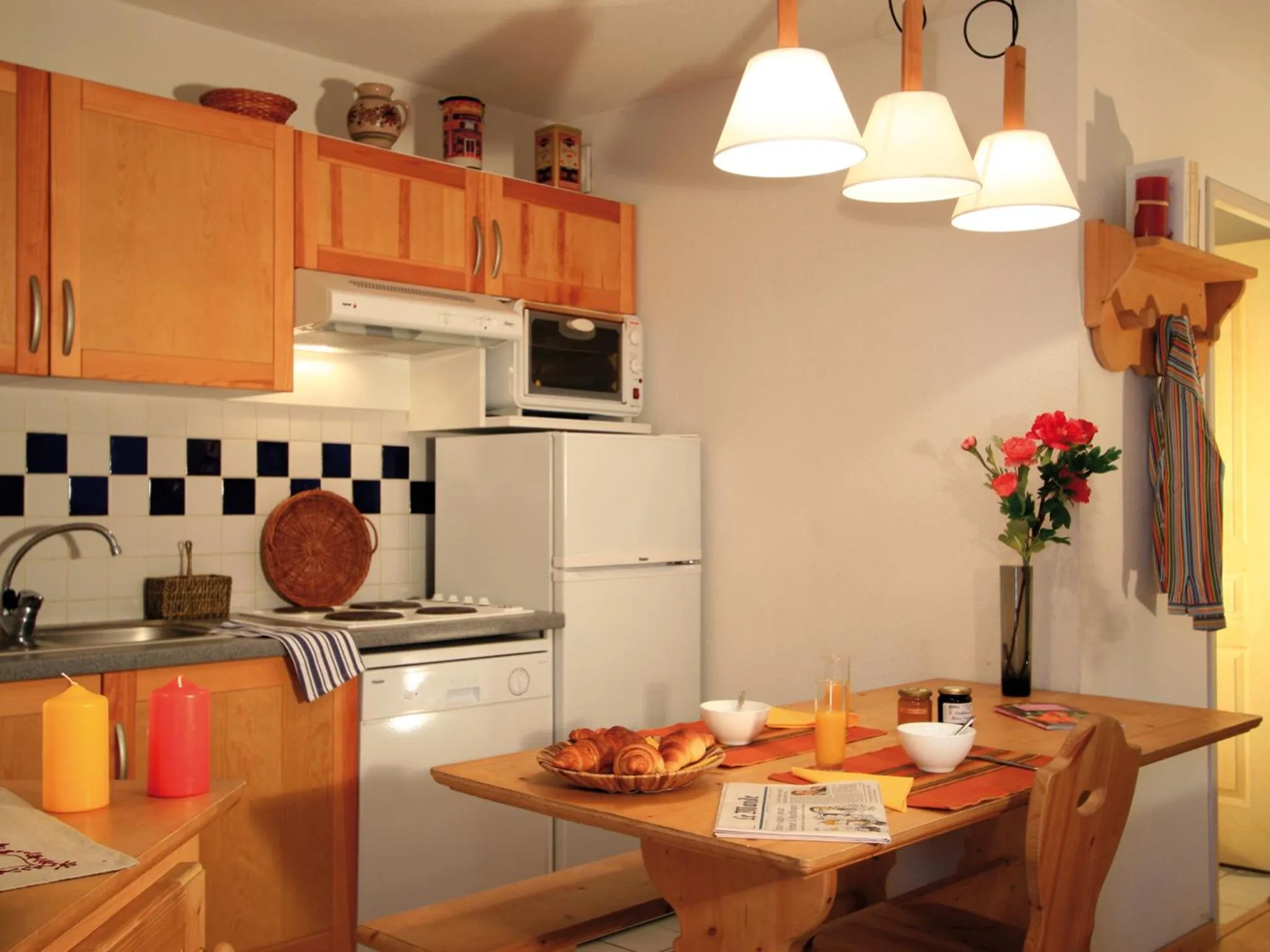 Kitchen or kitchenette in Lagrange Vacances Les Pics d'Aran