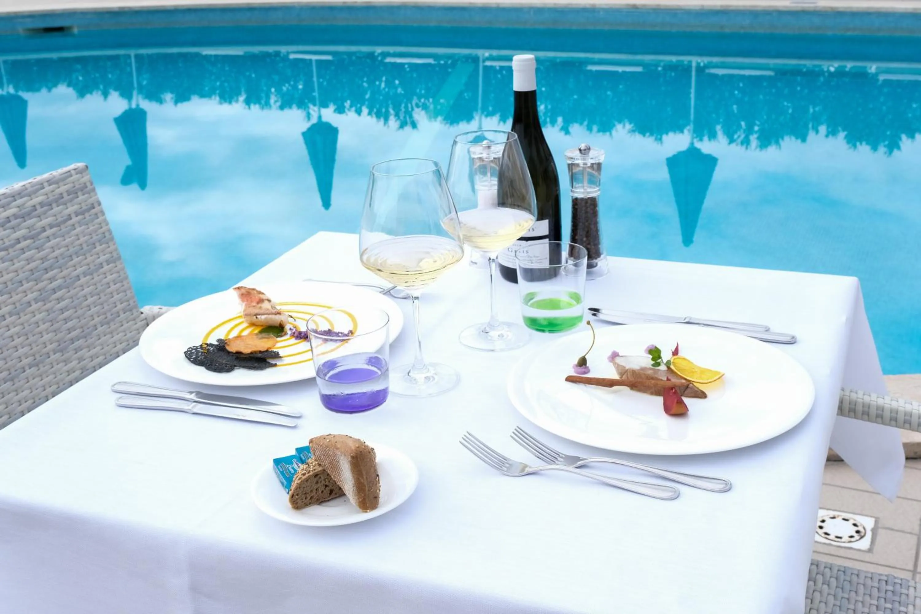 Restaurant/places to eat in Hotel Delle Mimose