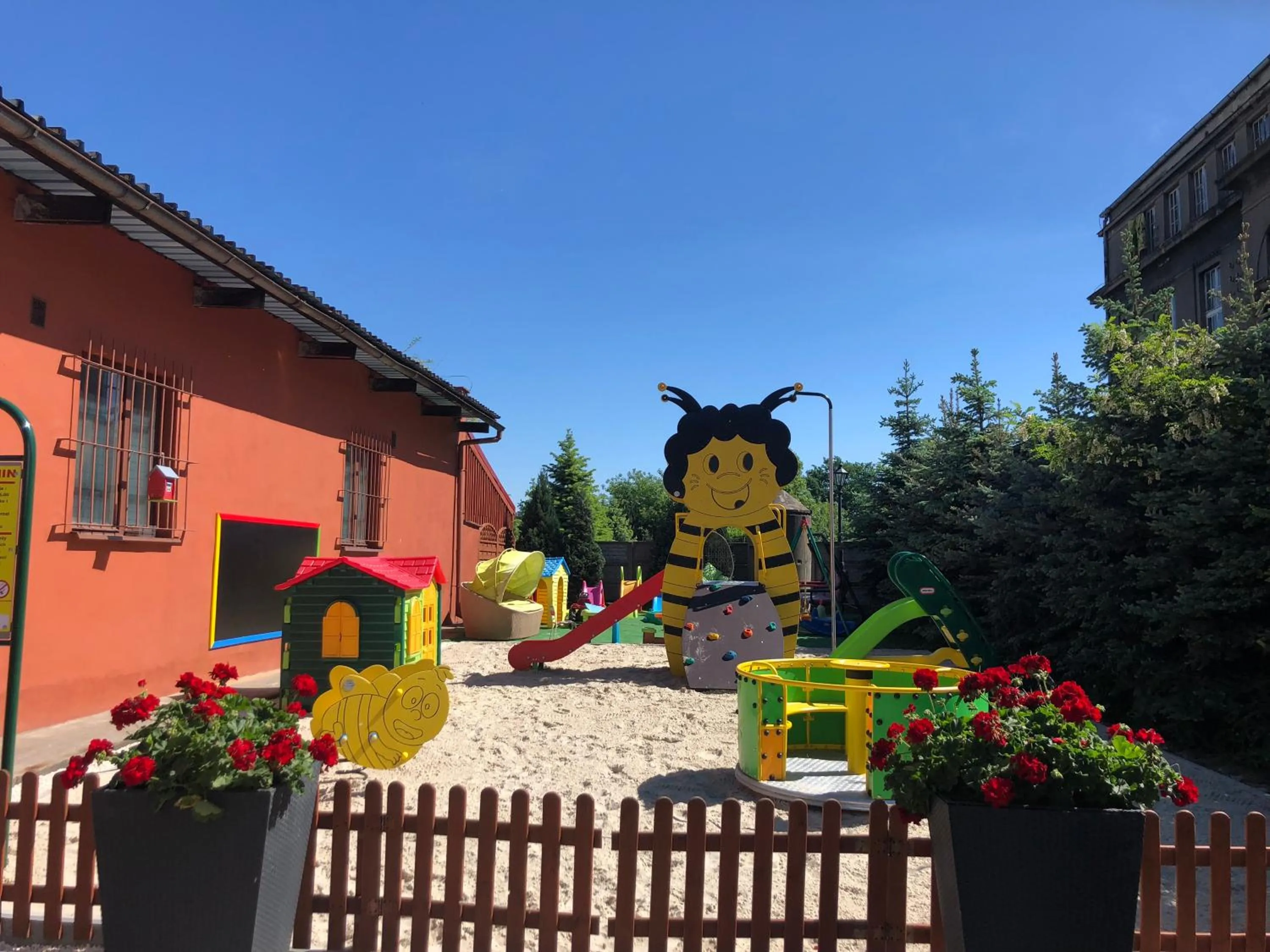 Garden in Oławian Hotel