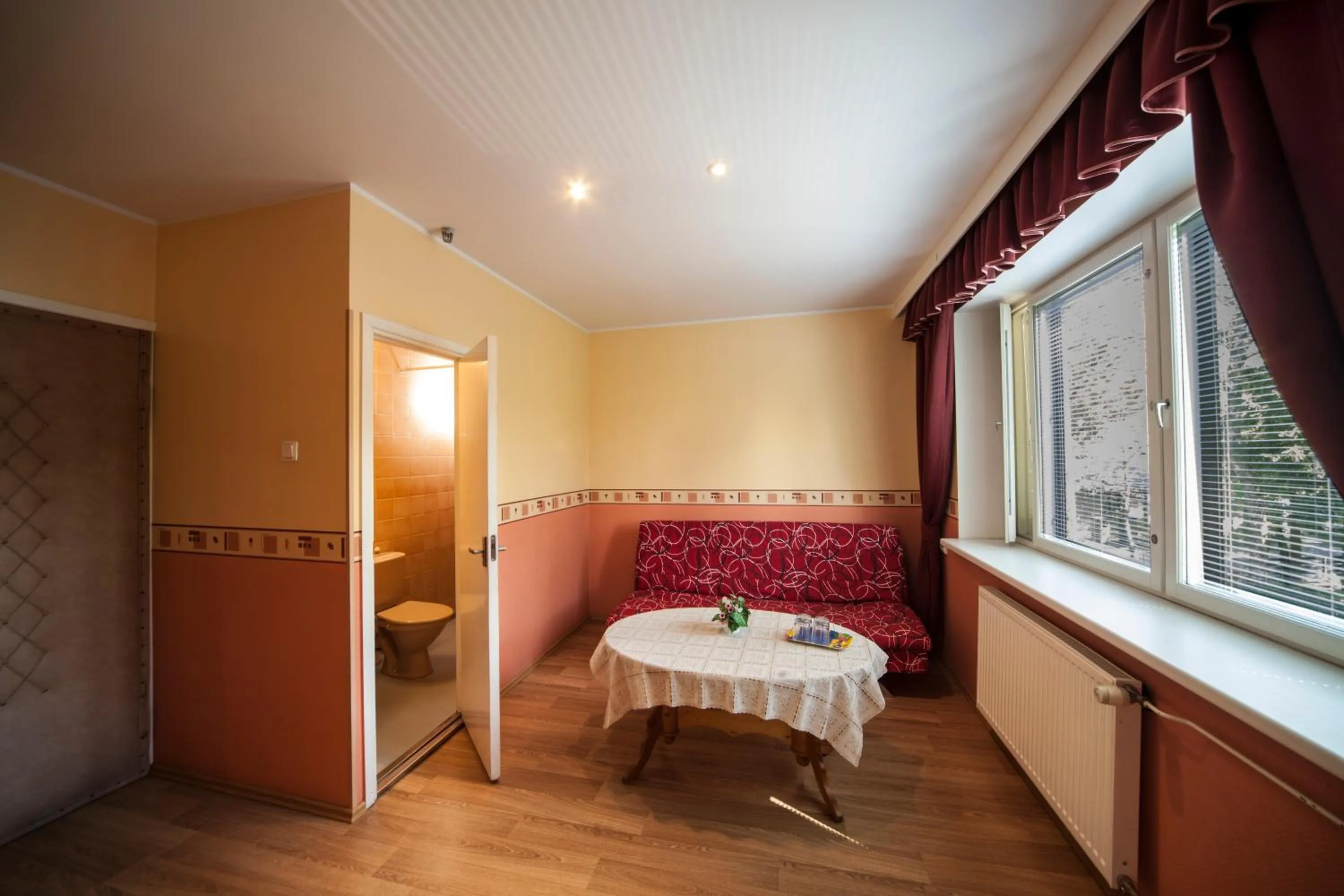 Toilet, Bed in Alexi Villa