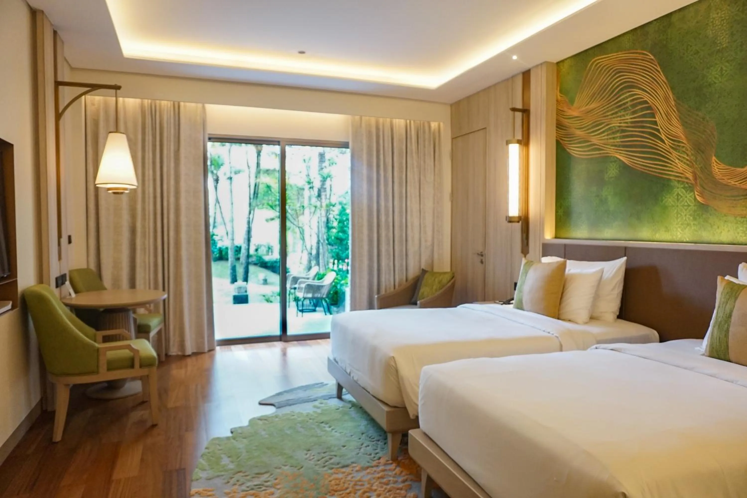 Bed in Mason Pine Hotel Bandung