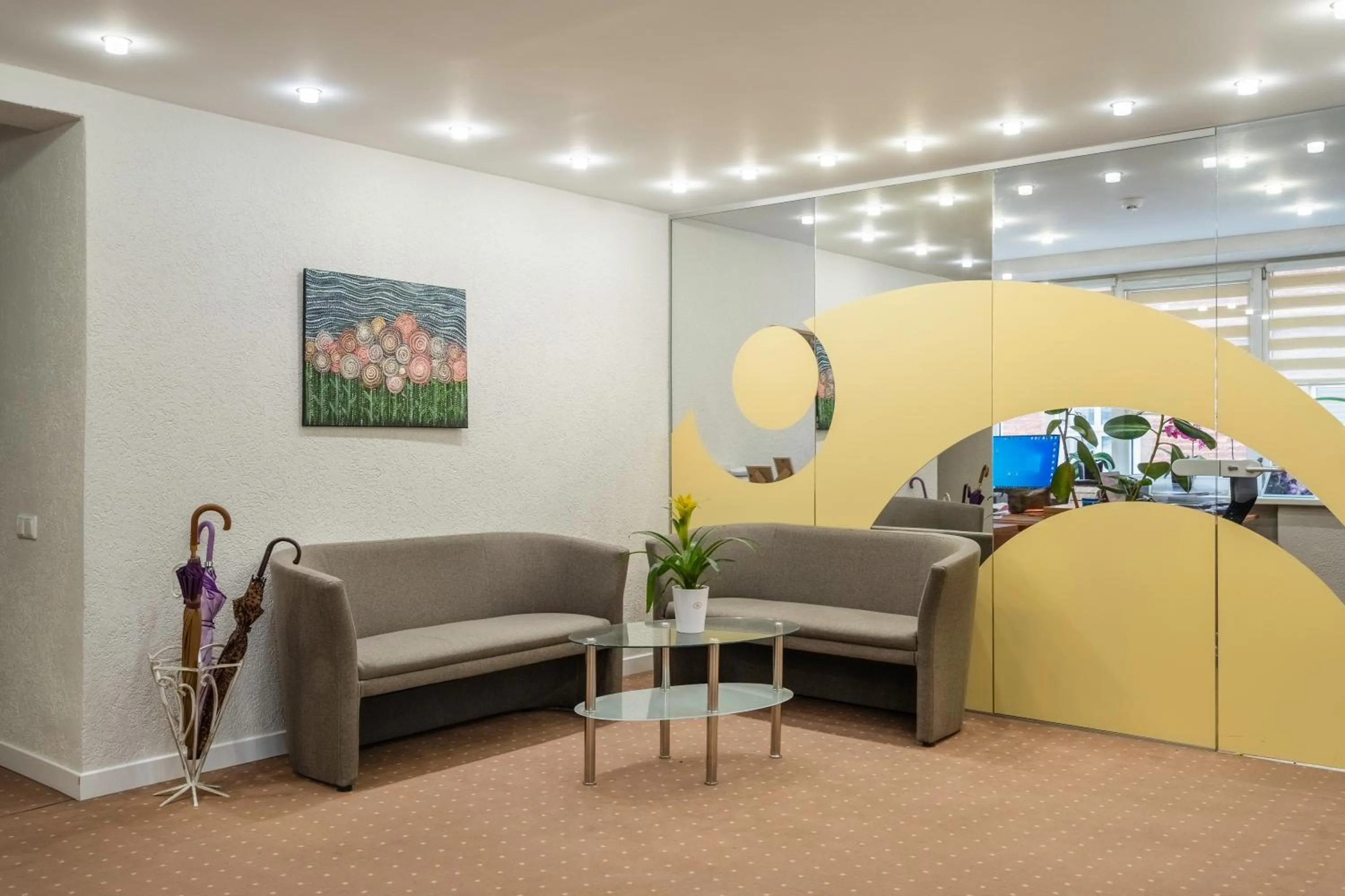 Lobby or reception in Šiaurės Vartai