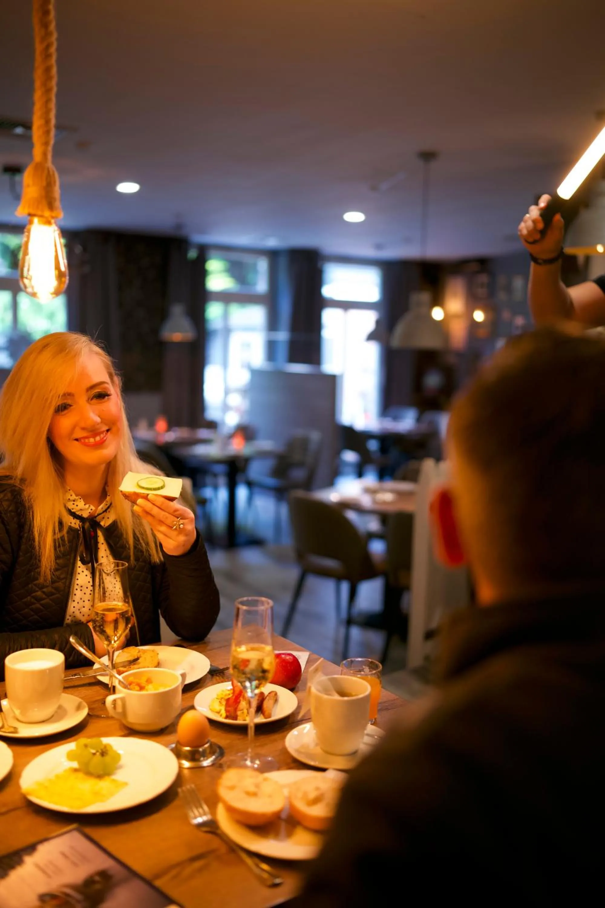 Breakfast in Stadthotel-Garni Smutje