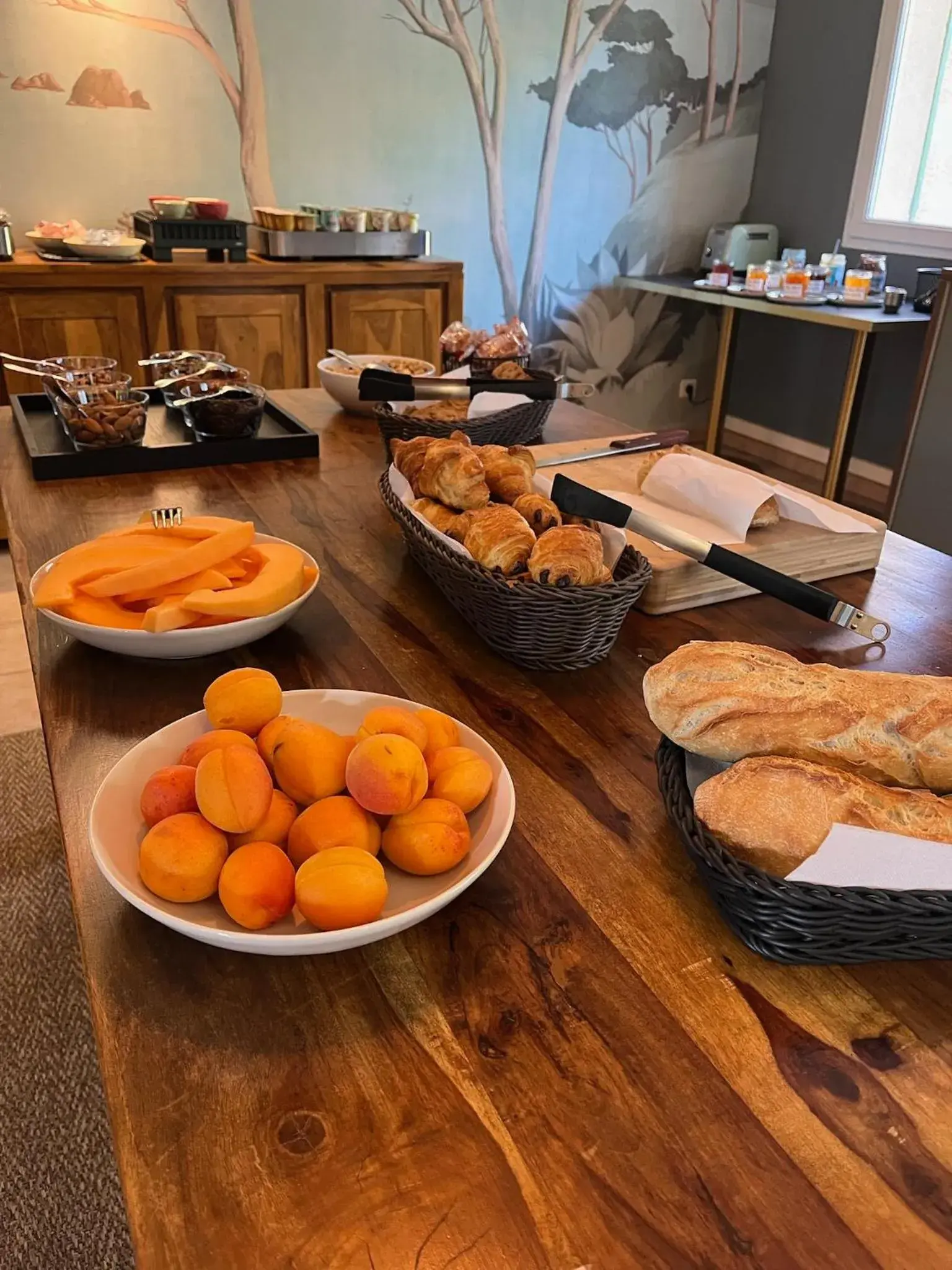 Breakfast in Hôtel La Perna Breakfast in Hôtel La Perna