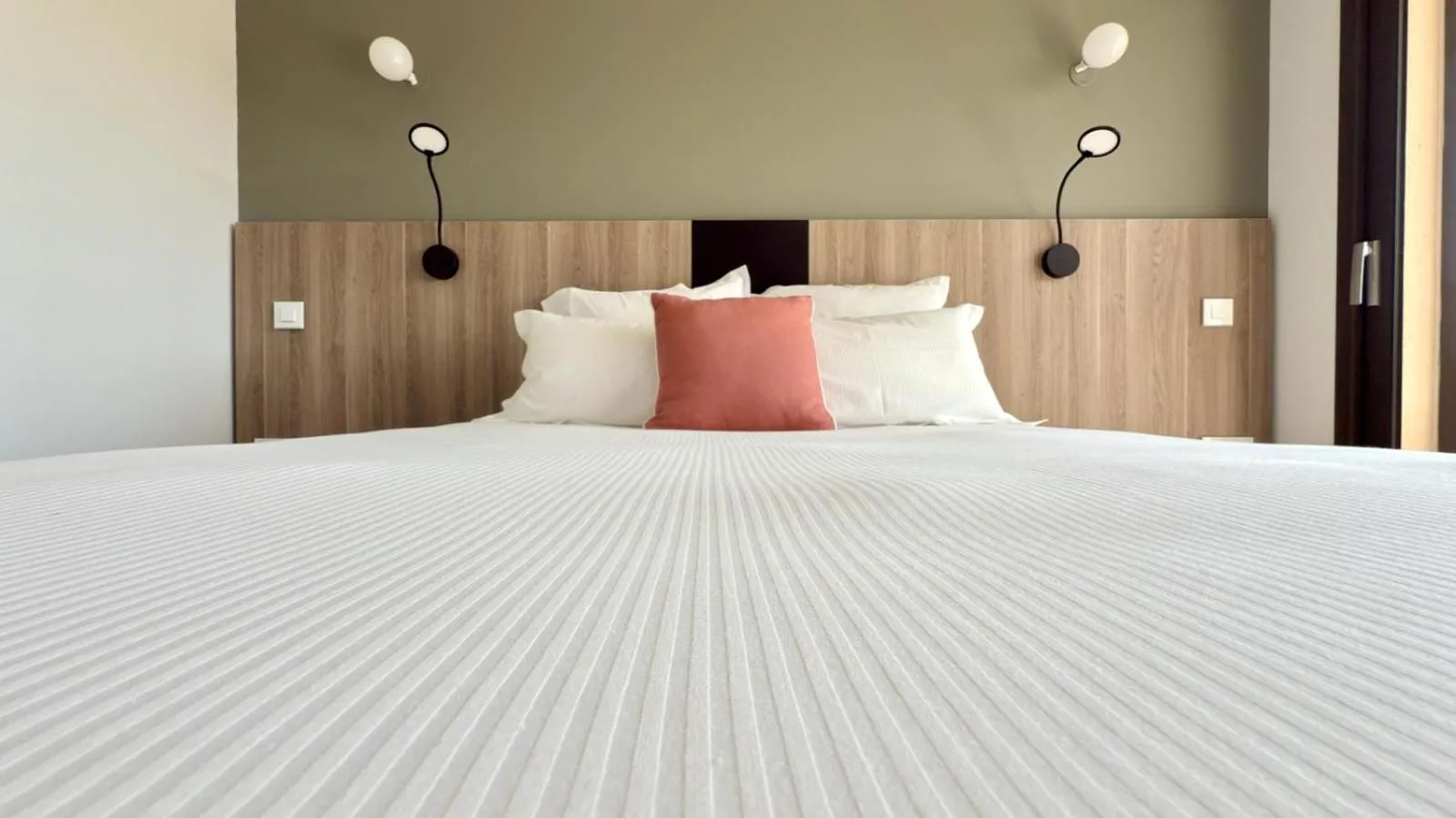 Bedroom, Bed in Hôtel La Perna