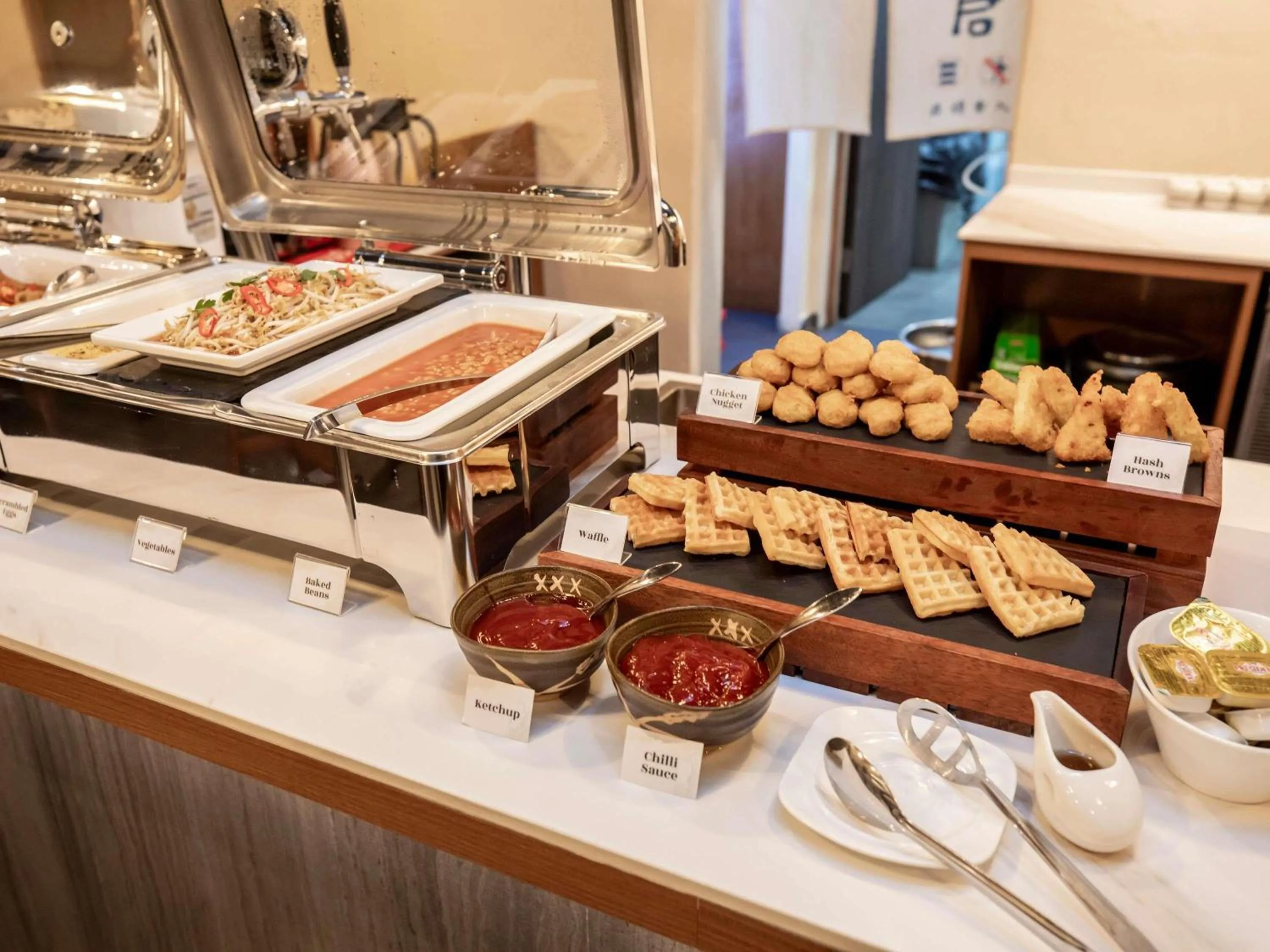 Breakfast in ibis budget Singapore Imperial