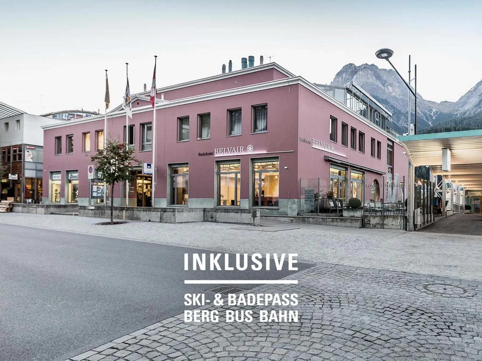 Property building in Badehotel Belvair Property building in Badehotel Belvair