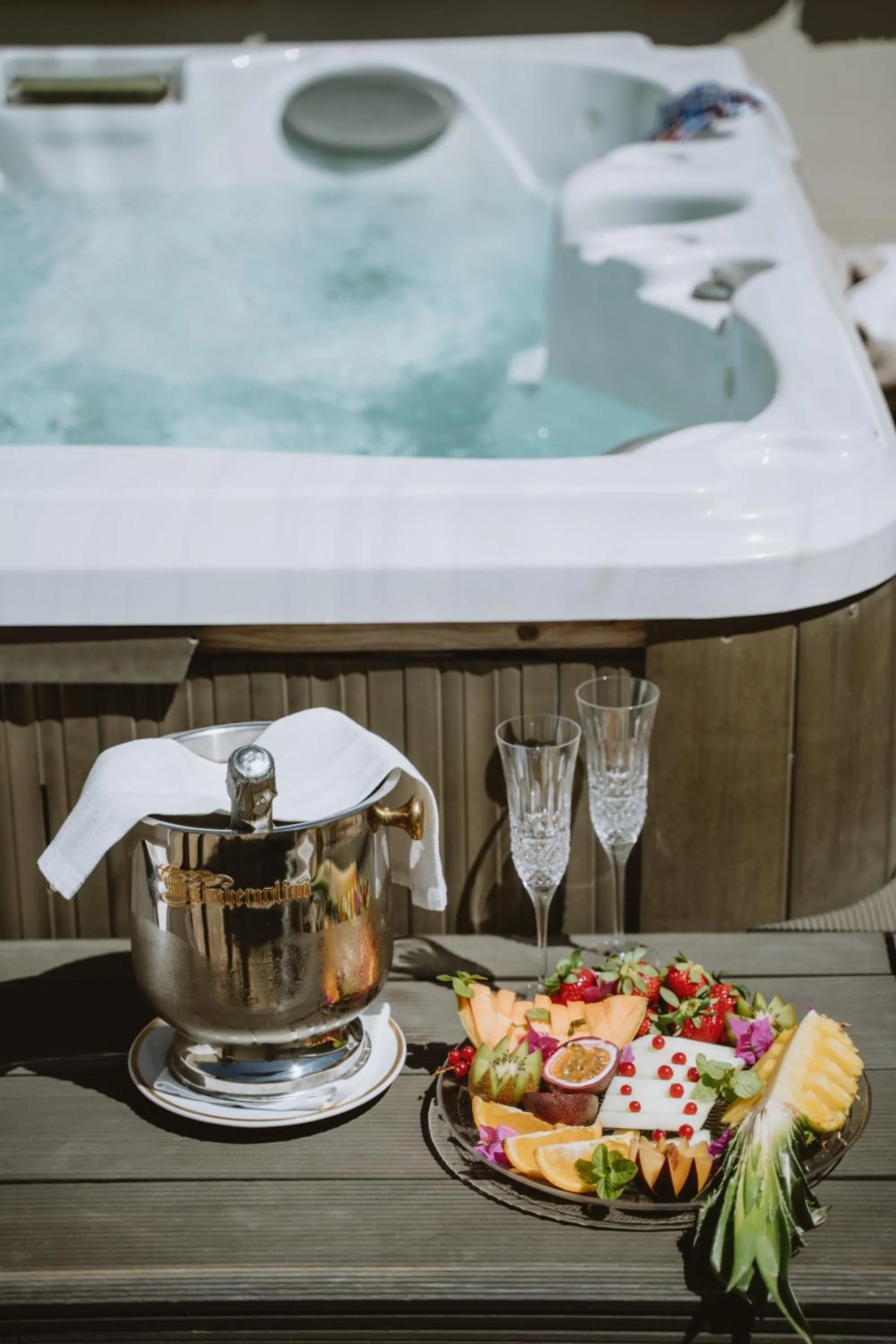 Open Air Bath in Sangiorgio Resort & Spa