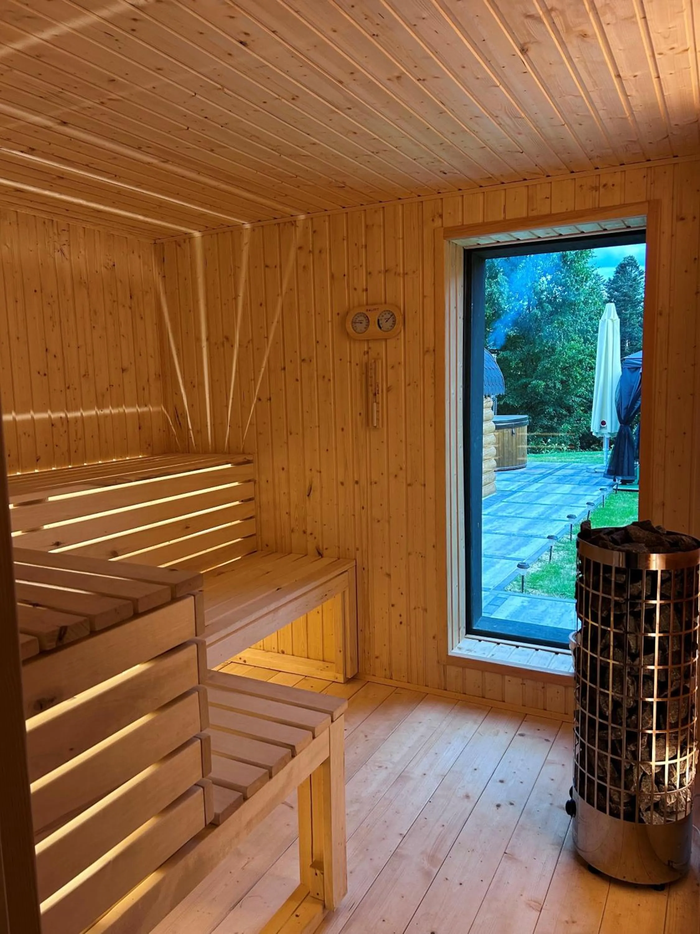 Sauna in Solina Resort