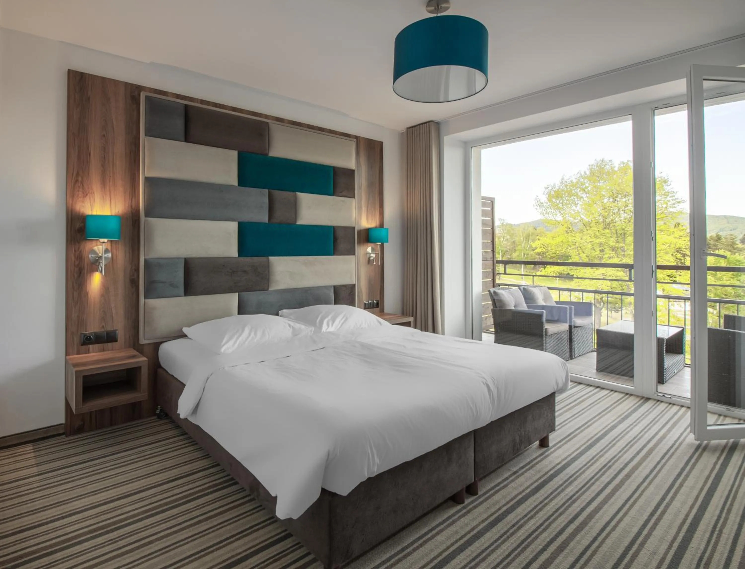 Bed in Solina Resort
