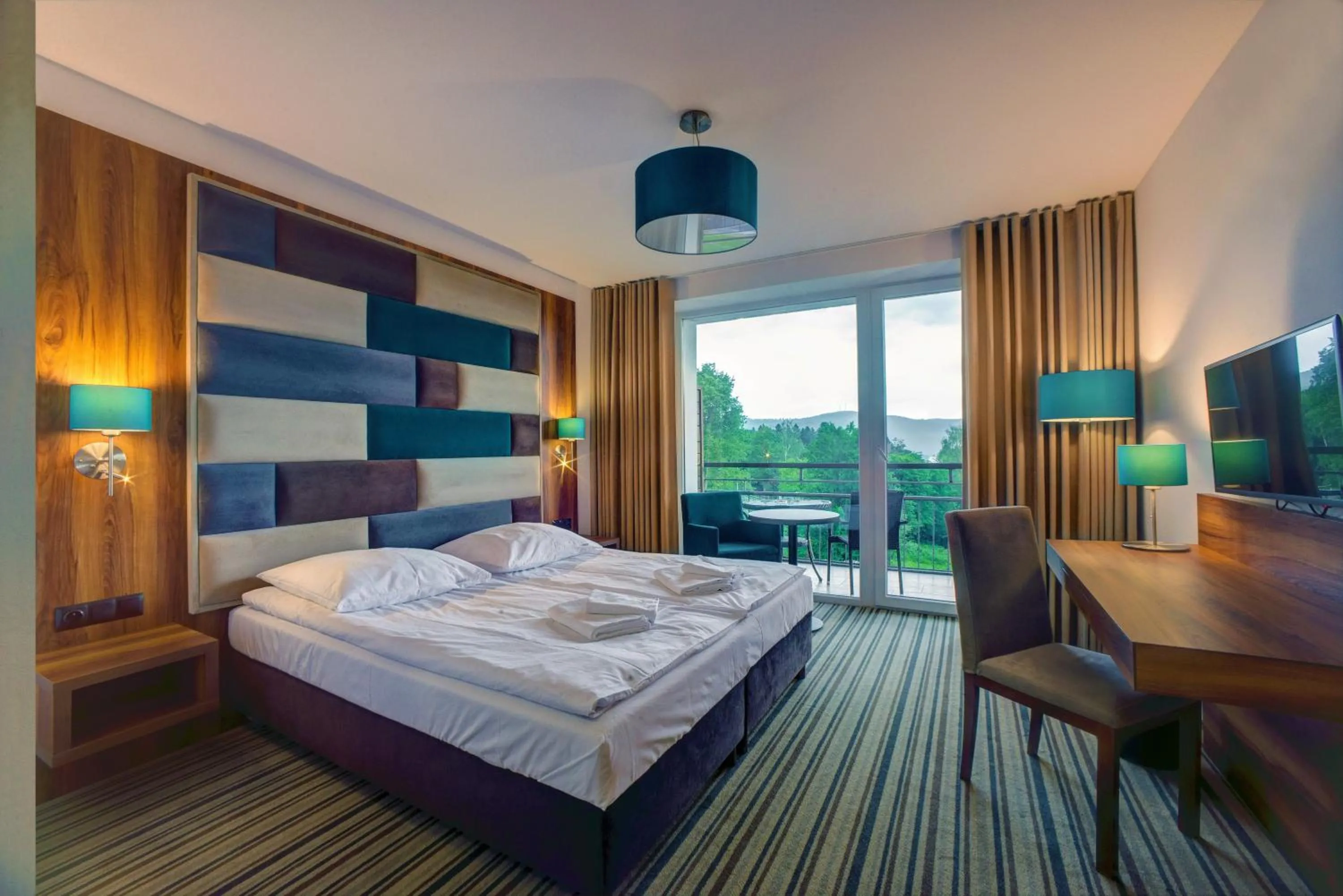 Bed in Solina Resort
